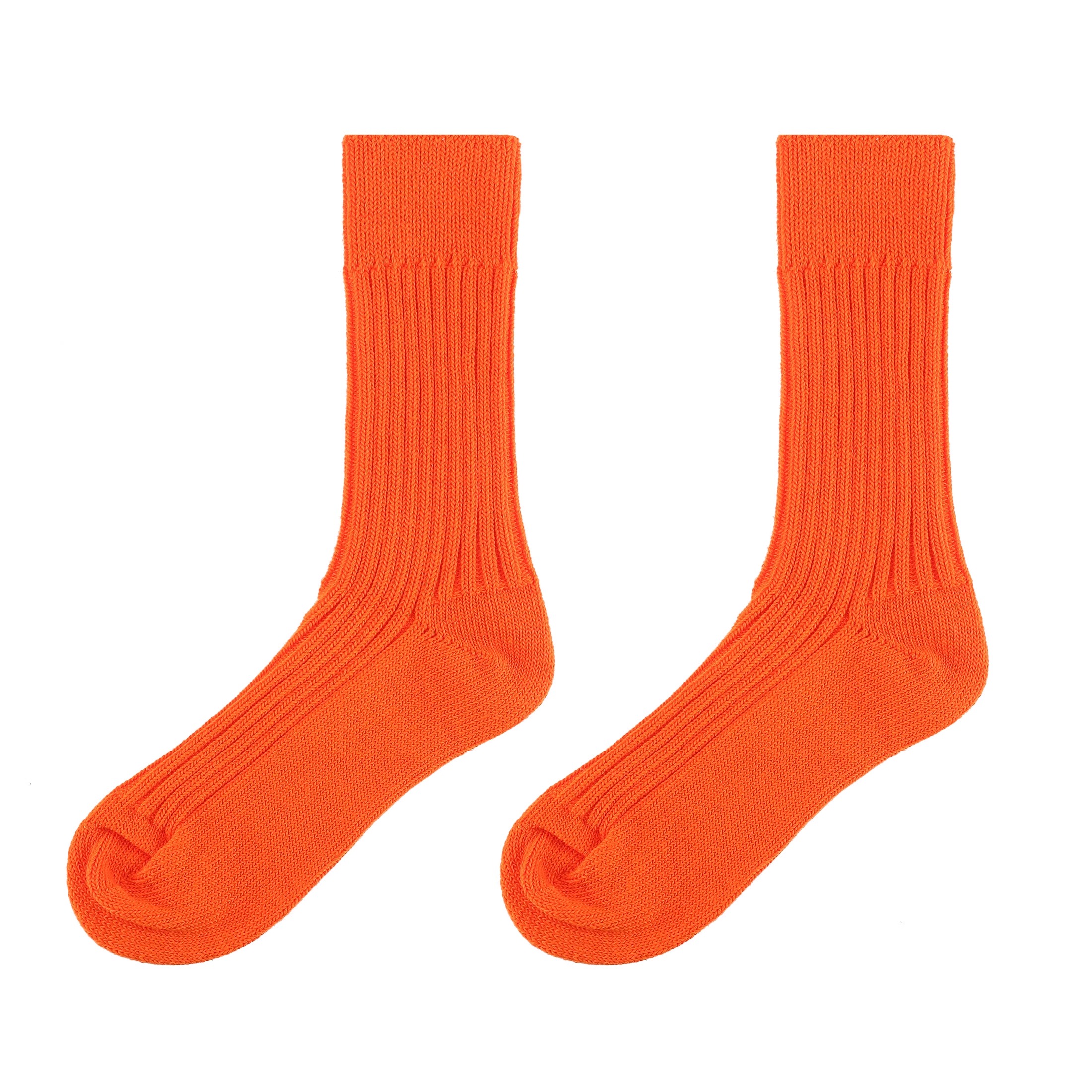 NormCoreMoment 19FW Pure Colored Cotton Blended Coarse Stockings