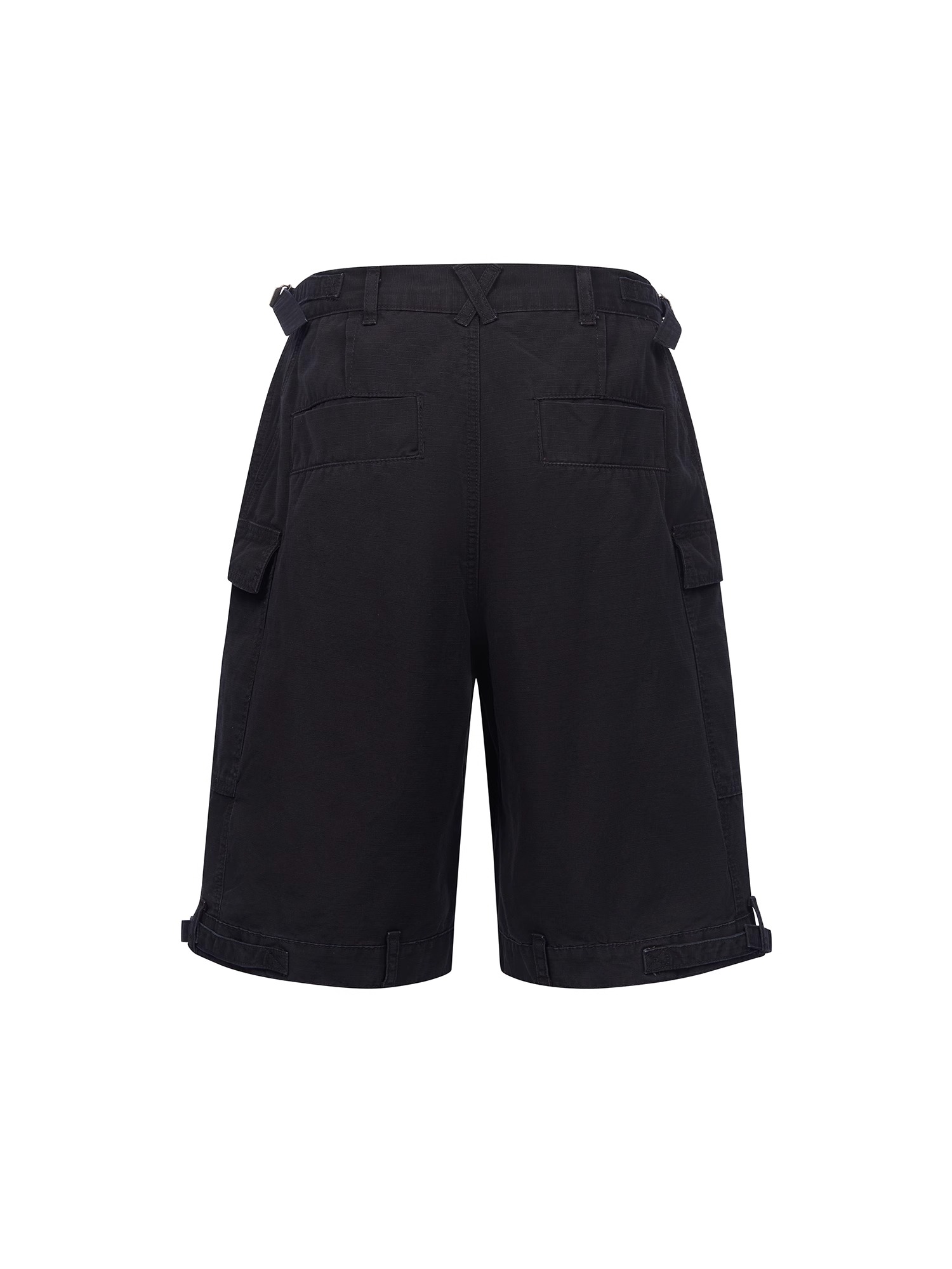 EXITMODE BY BLINDNOPLAN 24SS Utility Washed Inverted Pocket Shorts