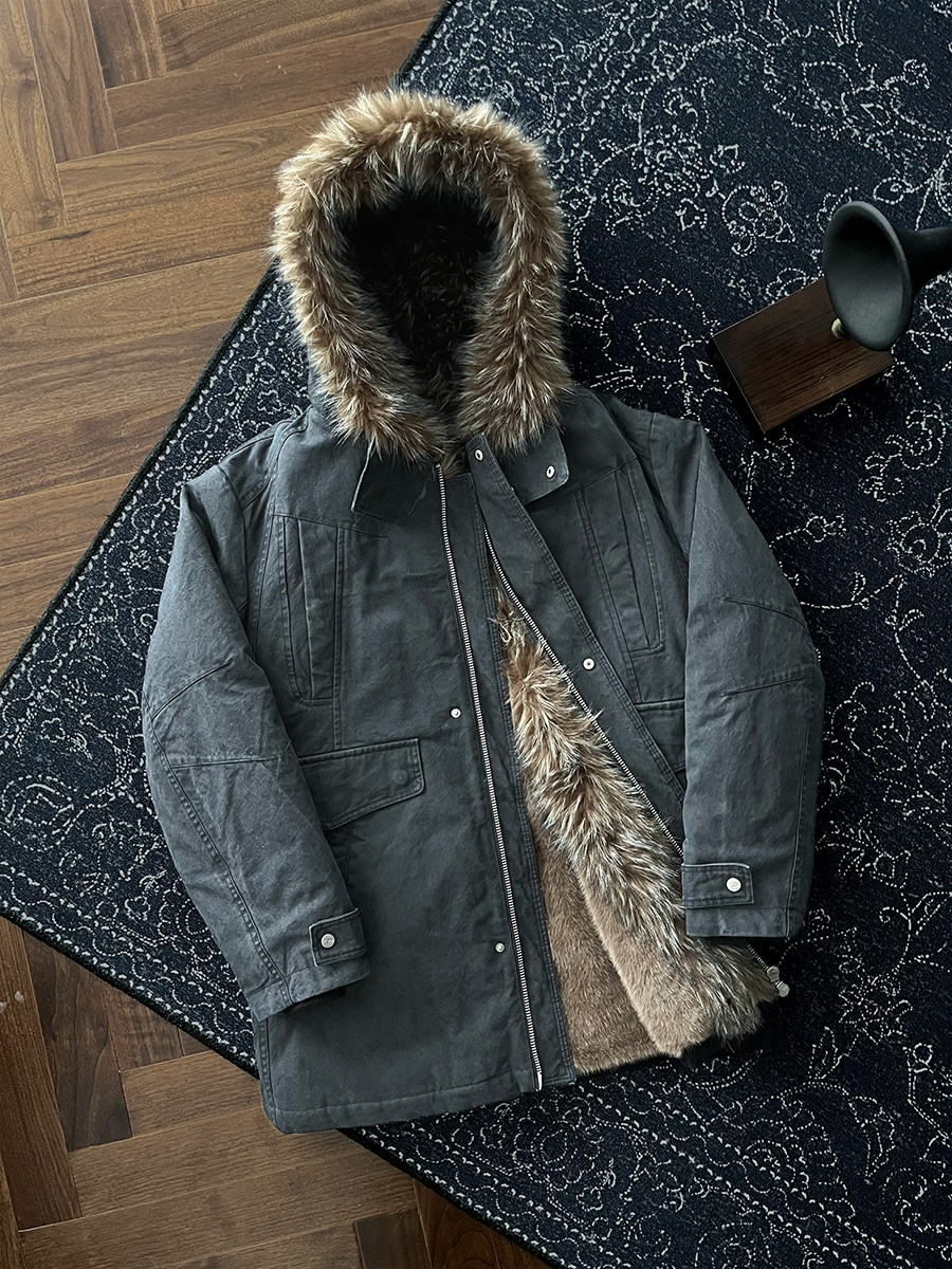 Wolf Totem Heavy-Duty Parka Down Jacket