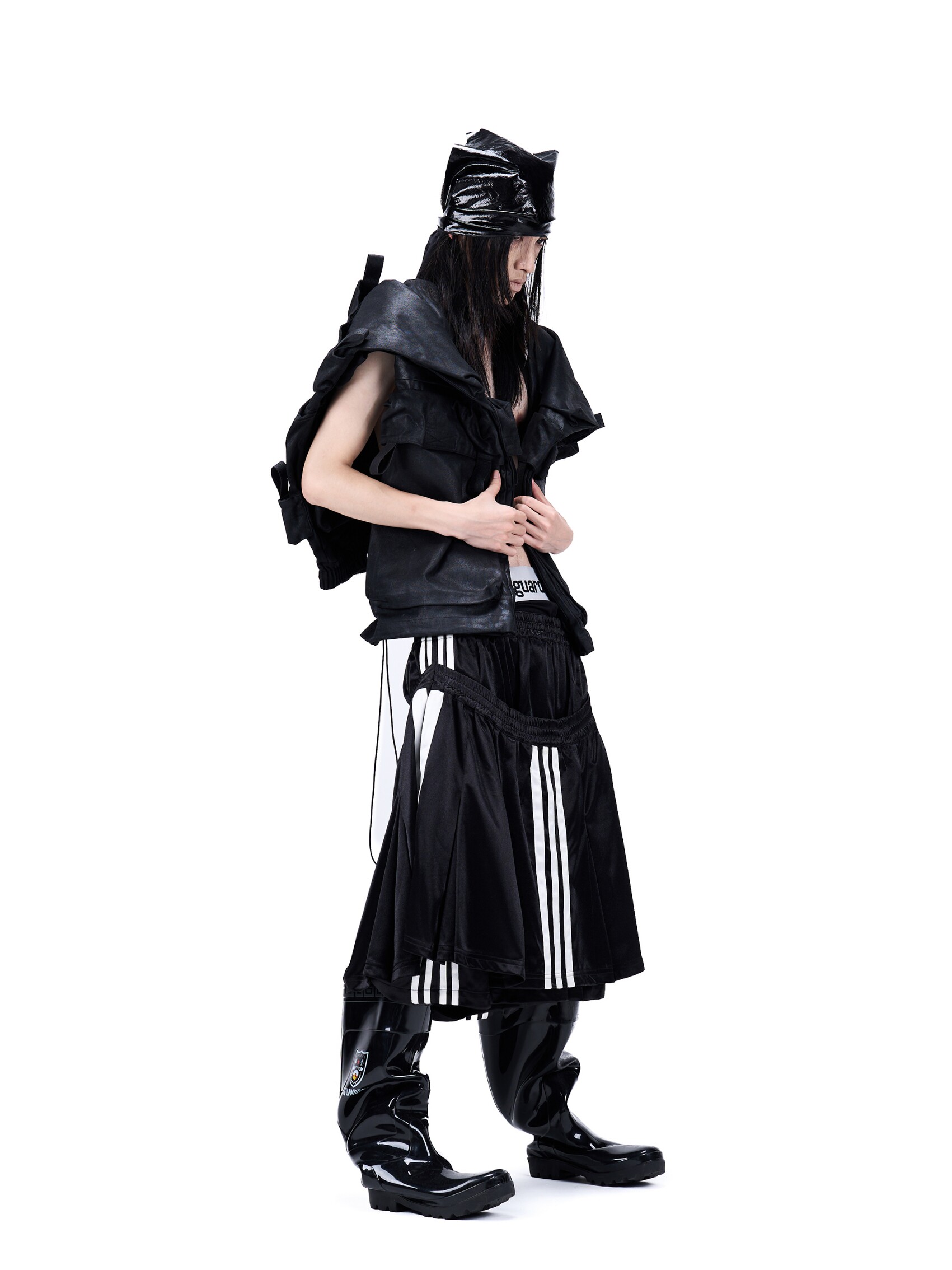“Vector“ Integrated Deconstructed Skirt-Pants