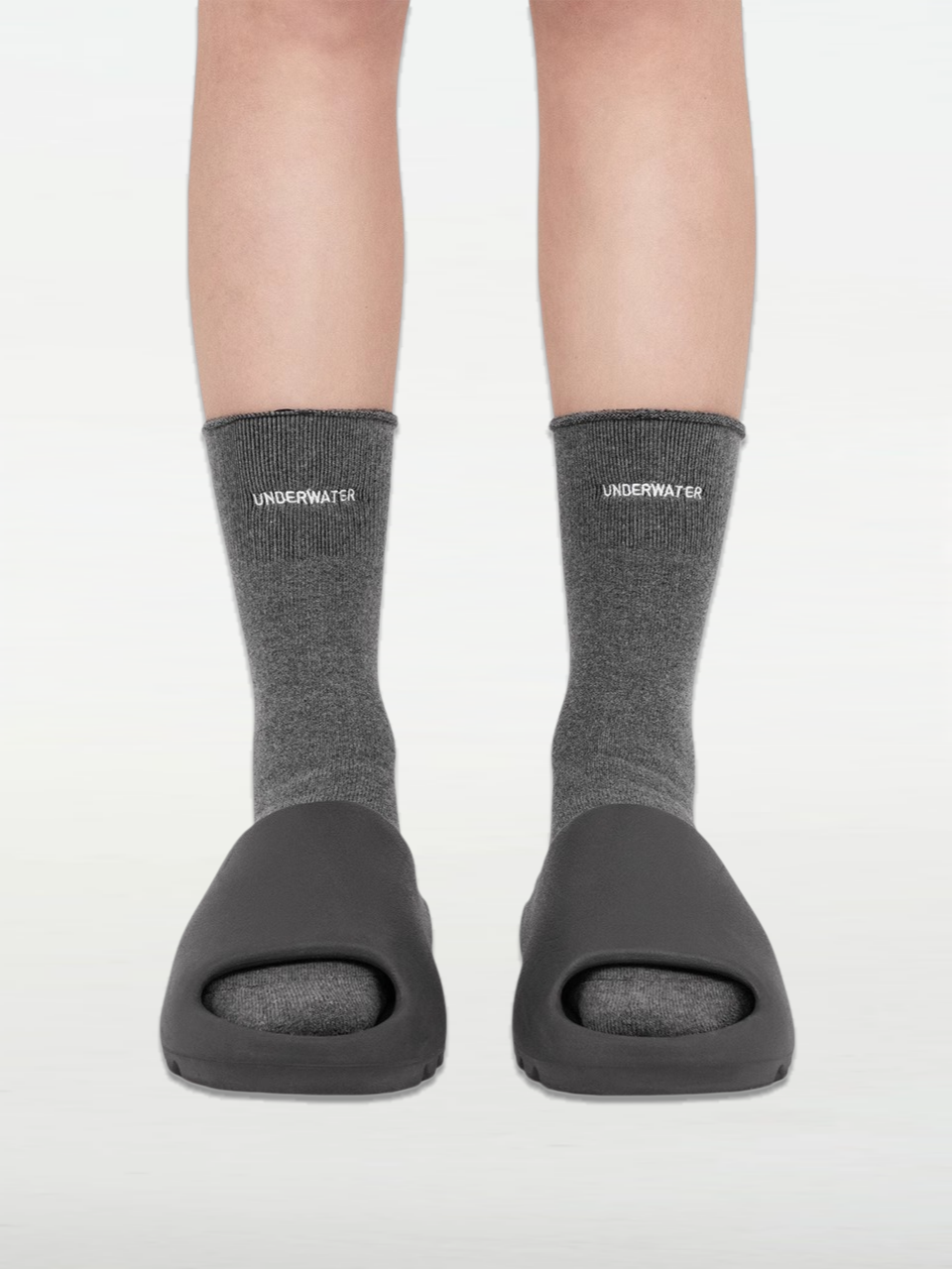 Embroidered Fuzzy Socks