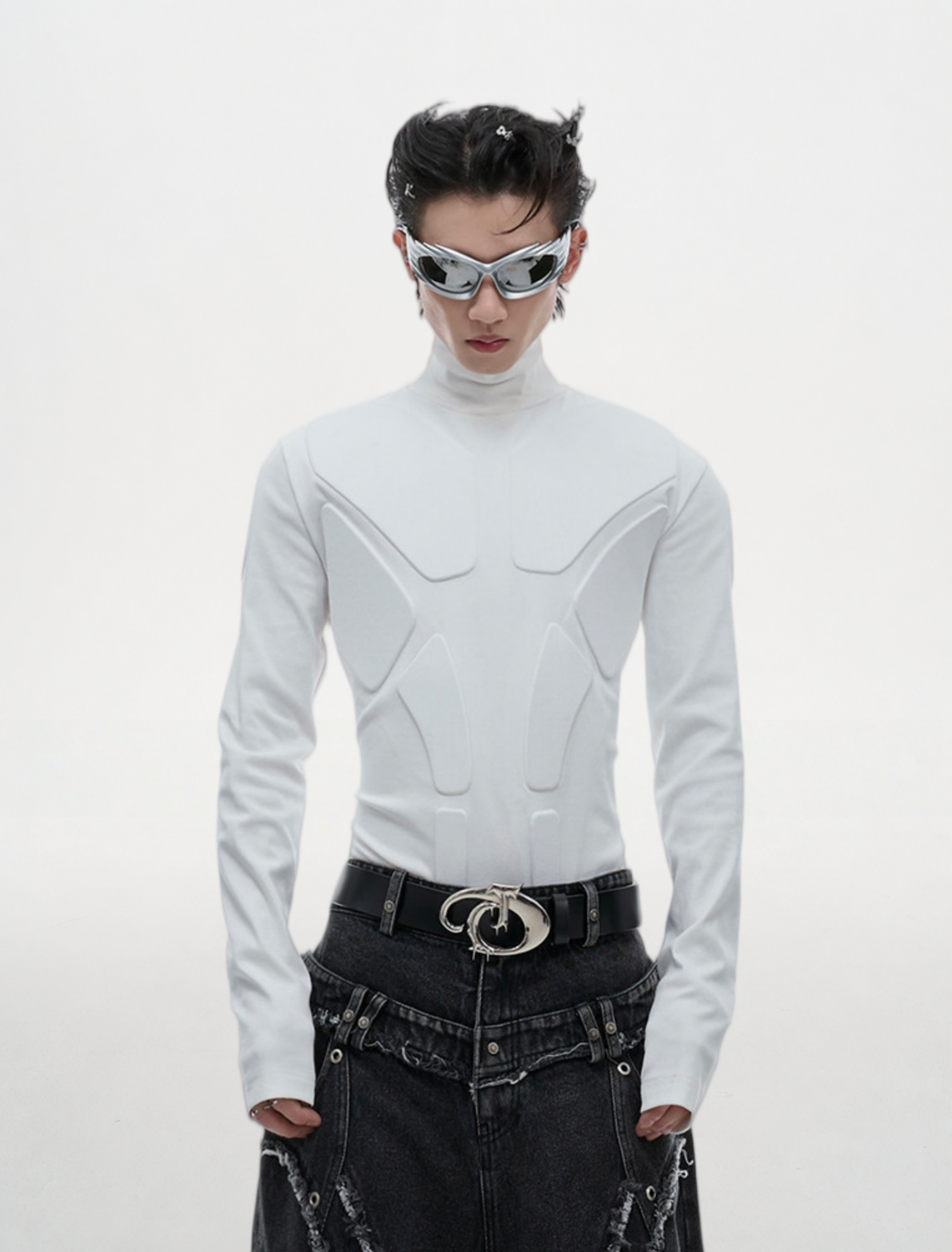Deconstructed 3D Custom Long Sleeve