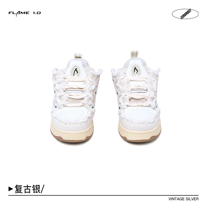 BLINDNOPLAN FLAME 1.0 Vintage Silver Sneakers
