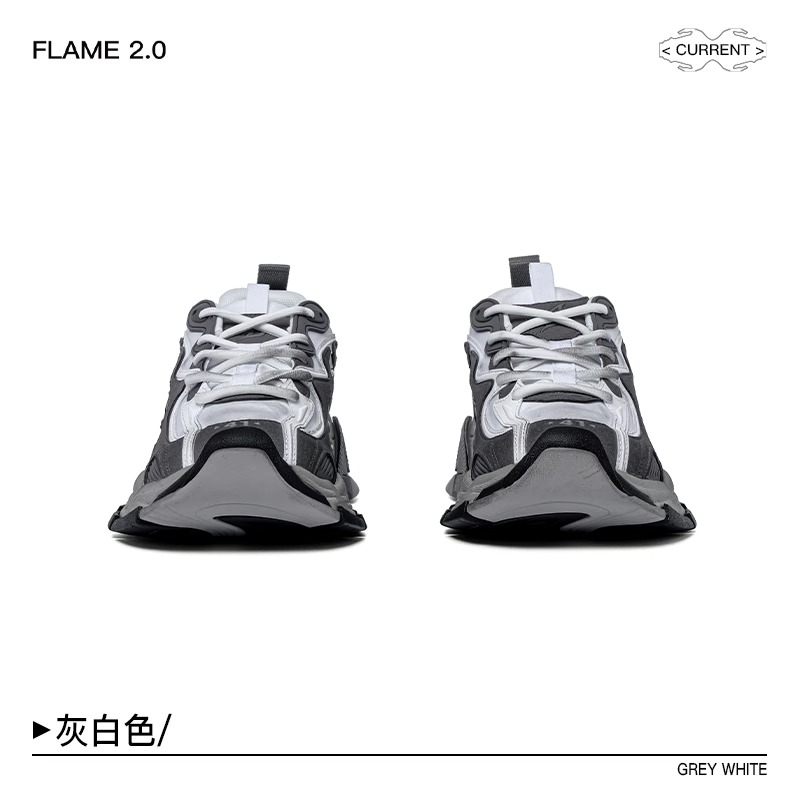 BLINDNOPLAN FLAME 2.0 Grey White Sneakers
