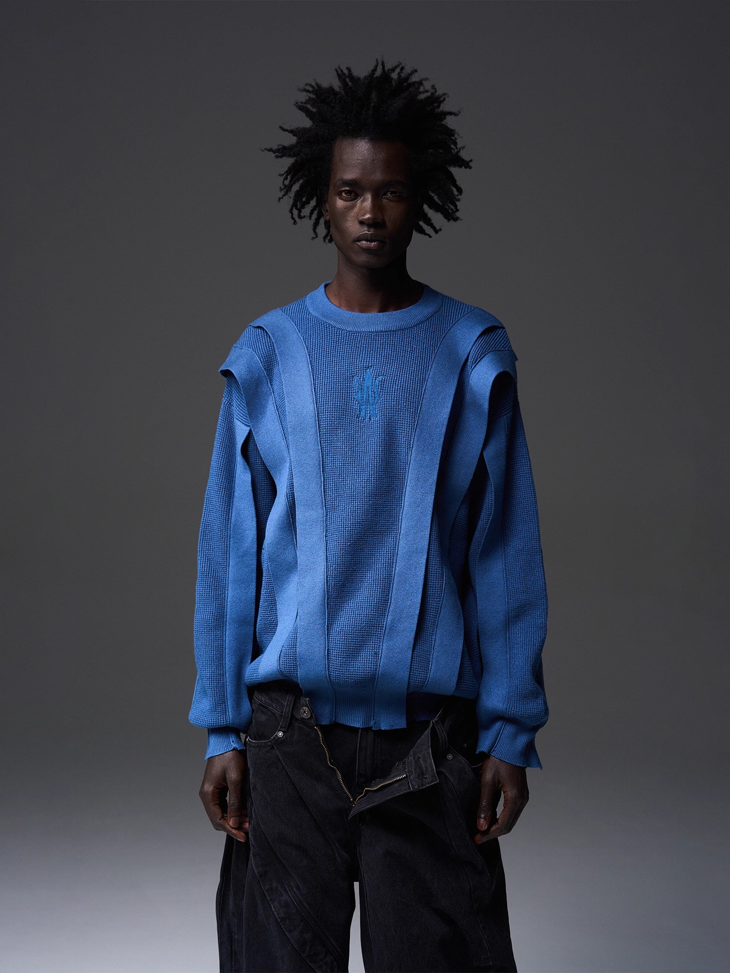 BLINDNOPLAN 24SS Multiple Aviator Sweater