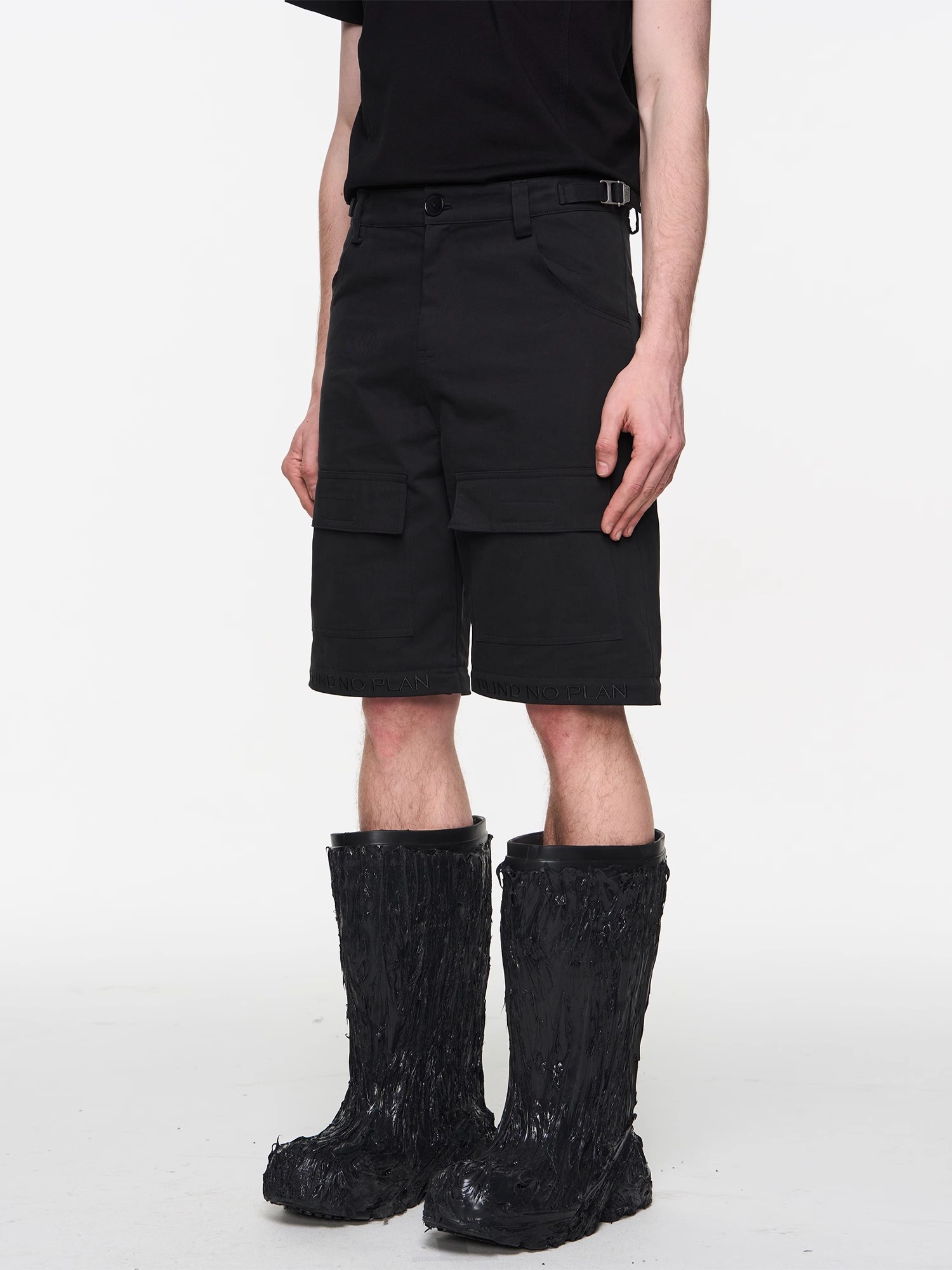 BLINDNOPLAN 24SS Two-tone Detachable Pocket Work Pants