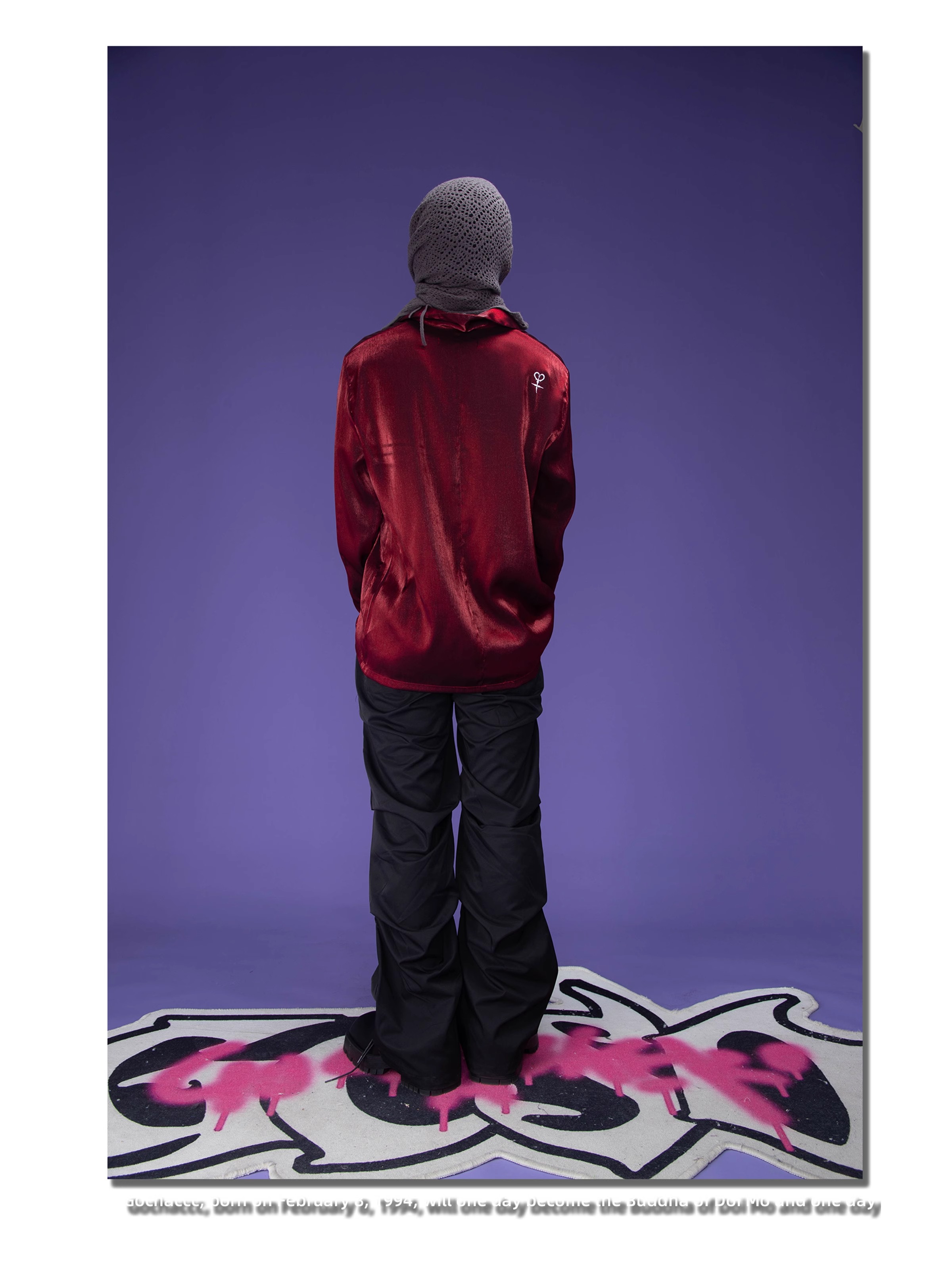 GOCHASKERO Red Silk Shirt