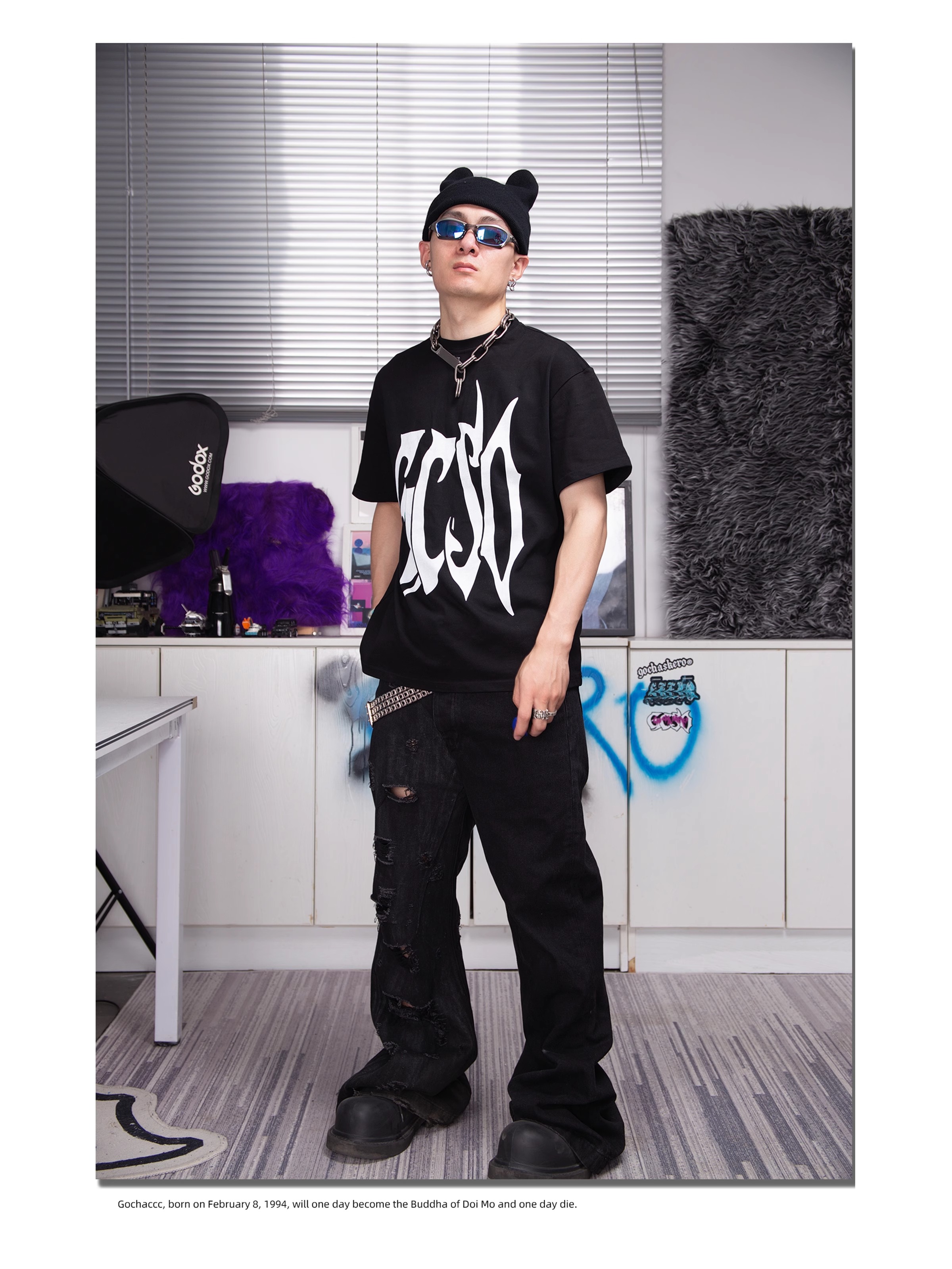 GOCHASKERO Rage Logo T-shirt