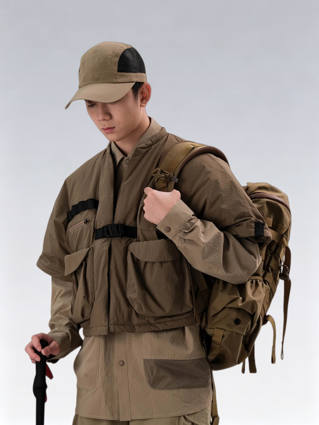 Bubble Gauze Puffer Vest