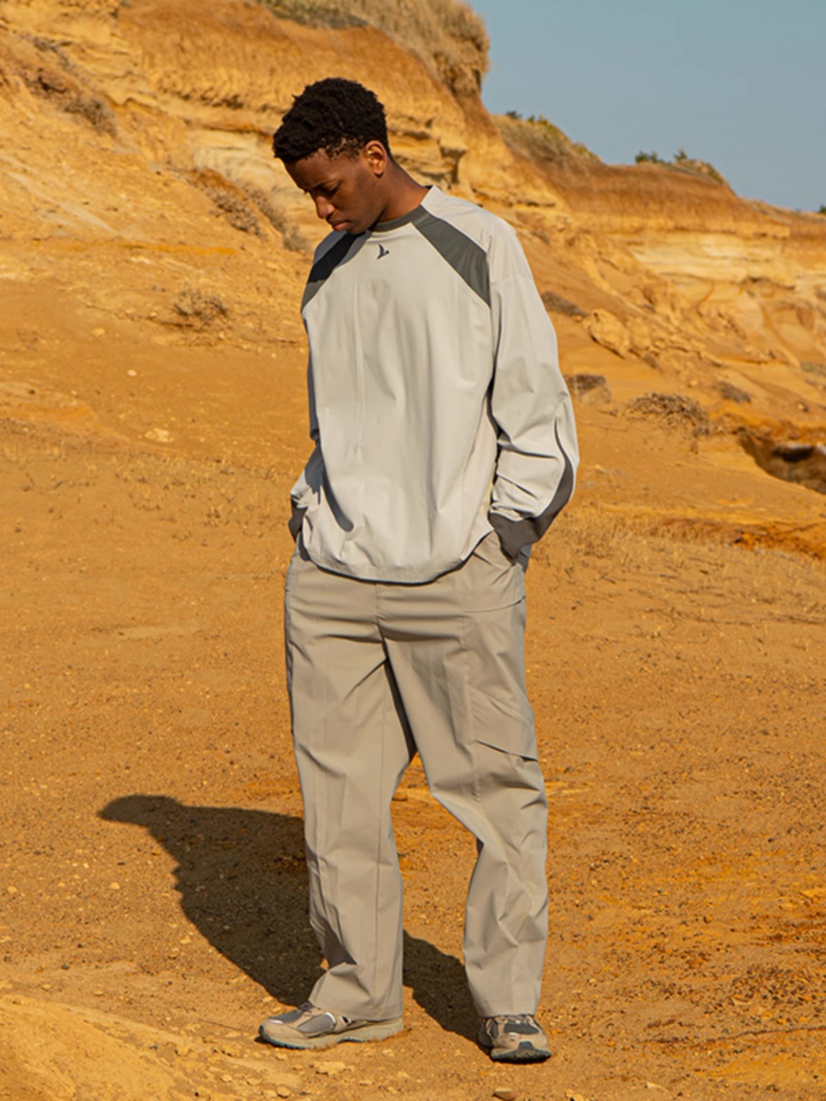 HALCYON 23SS Structured Panelled Long Sleeve Jersey