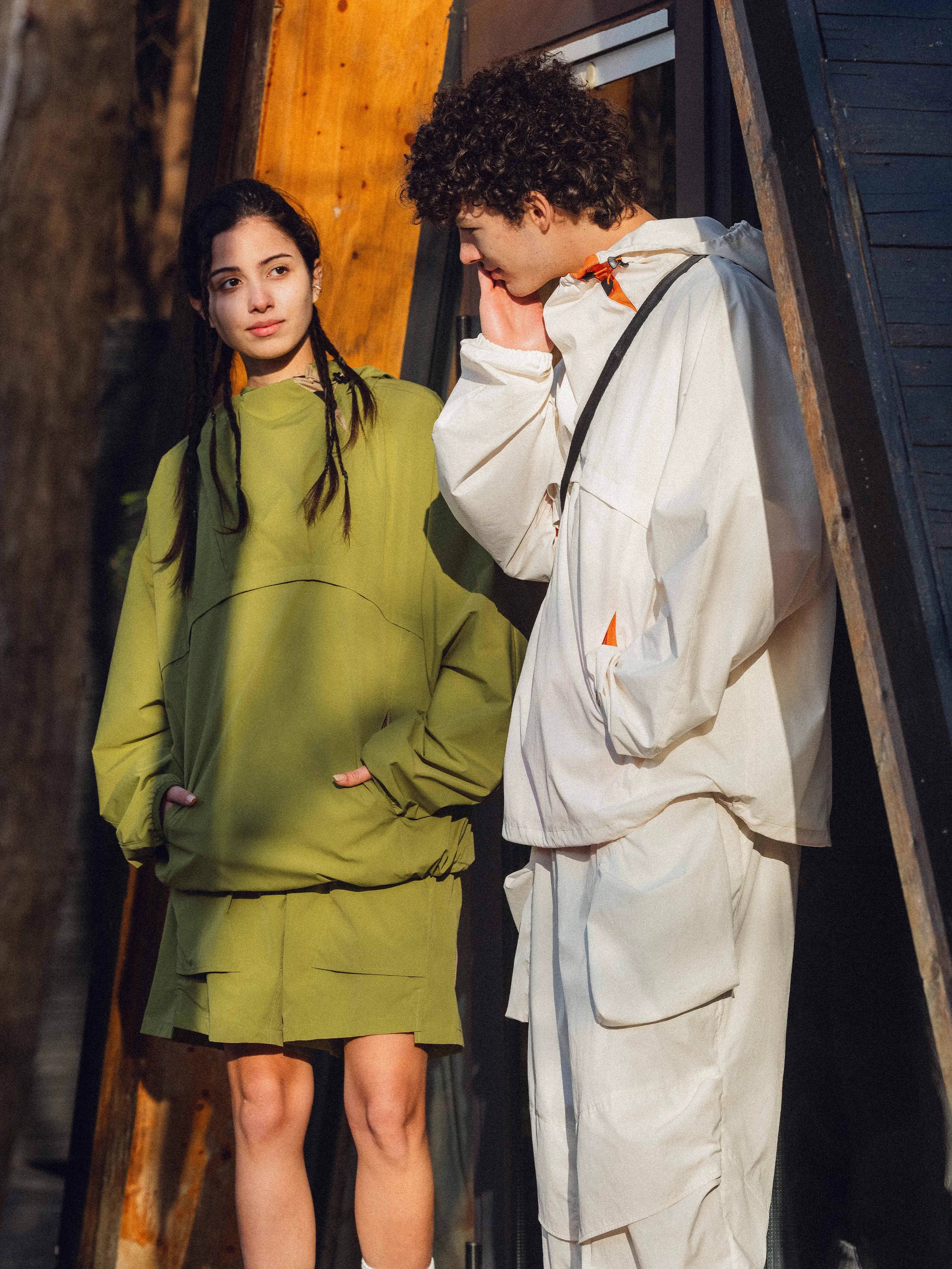 HALCYON 24SS SOLOTEX Bio-Based Batwing Sleeve Windbreaker