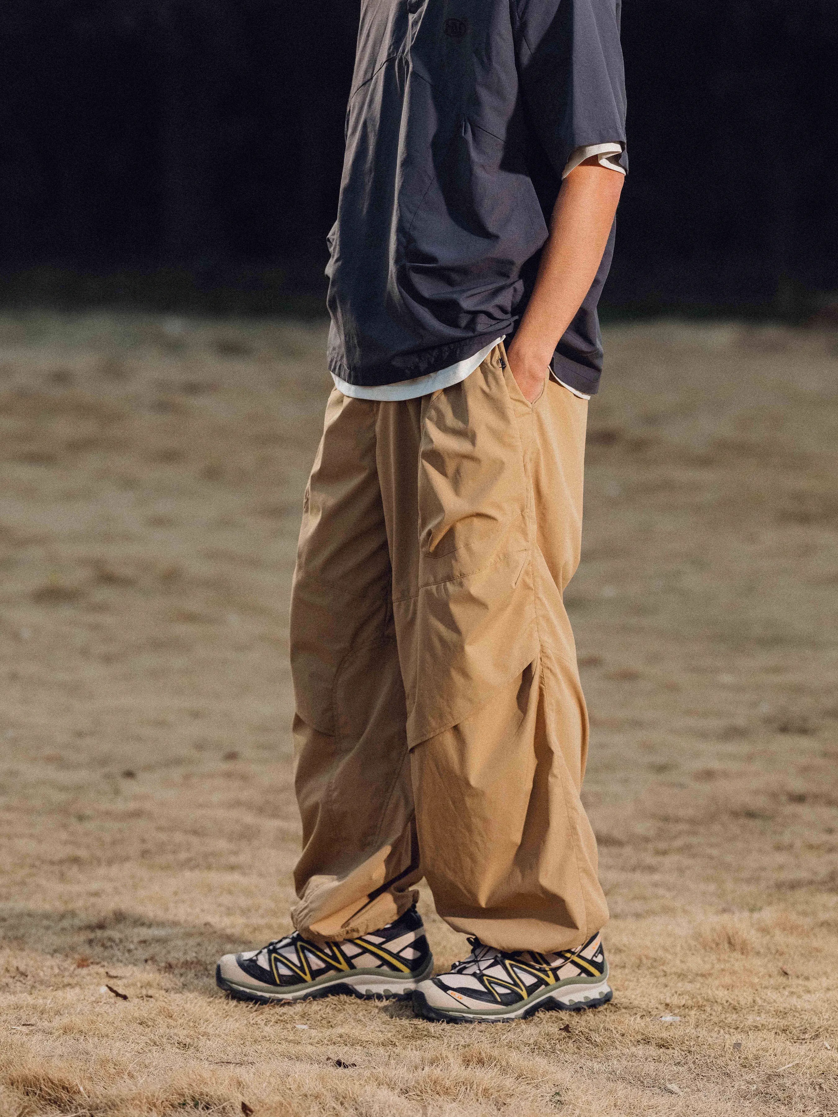 HALCYON 24SS SOLOTEX Bio-Based Wrinkle-Resistant Paratrooper Pants