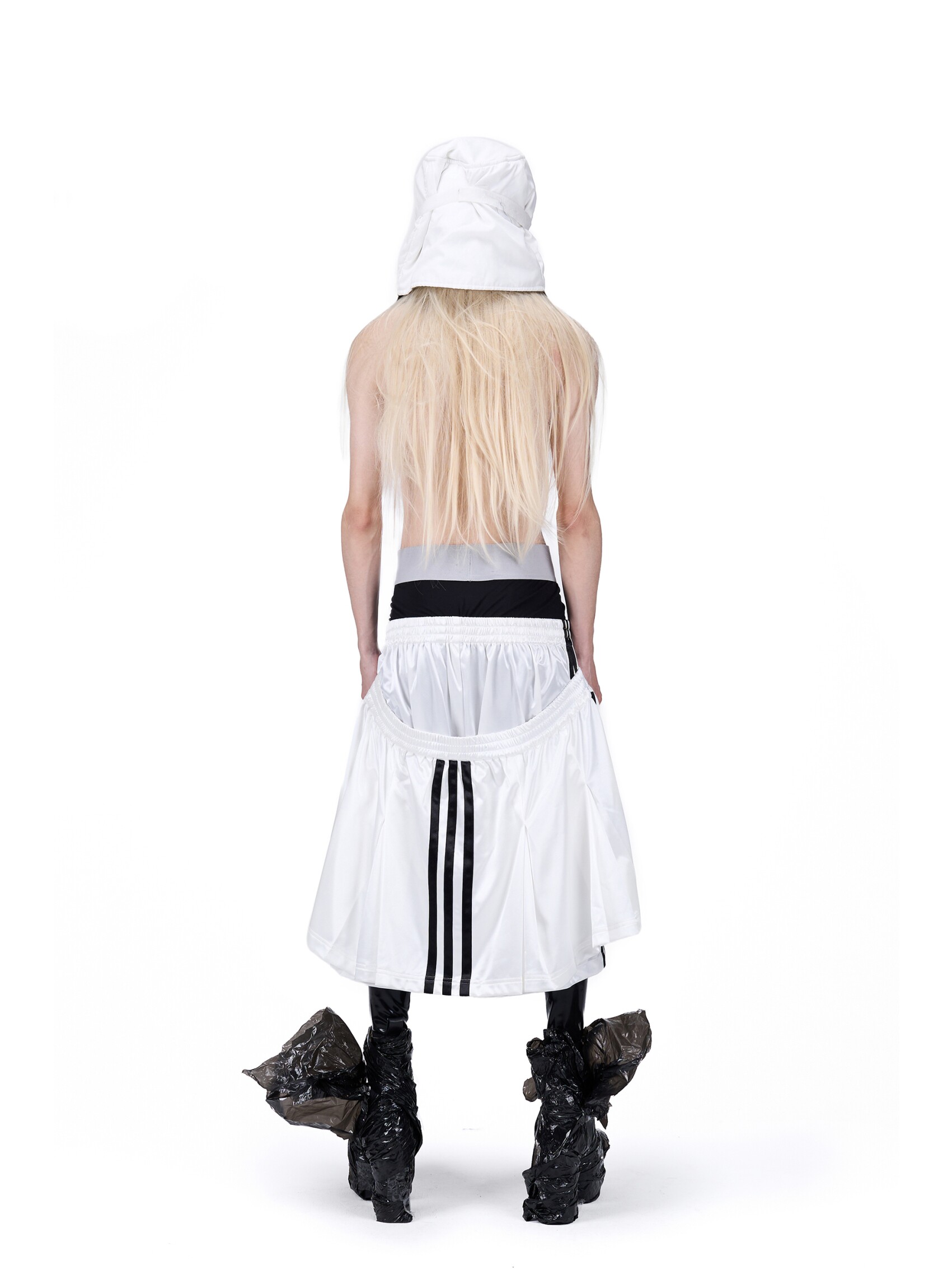 "Vector" Integrated Deconstructed Skirt-Pants