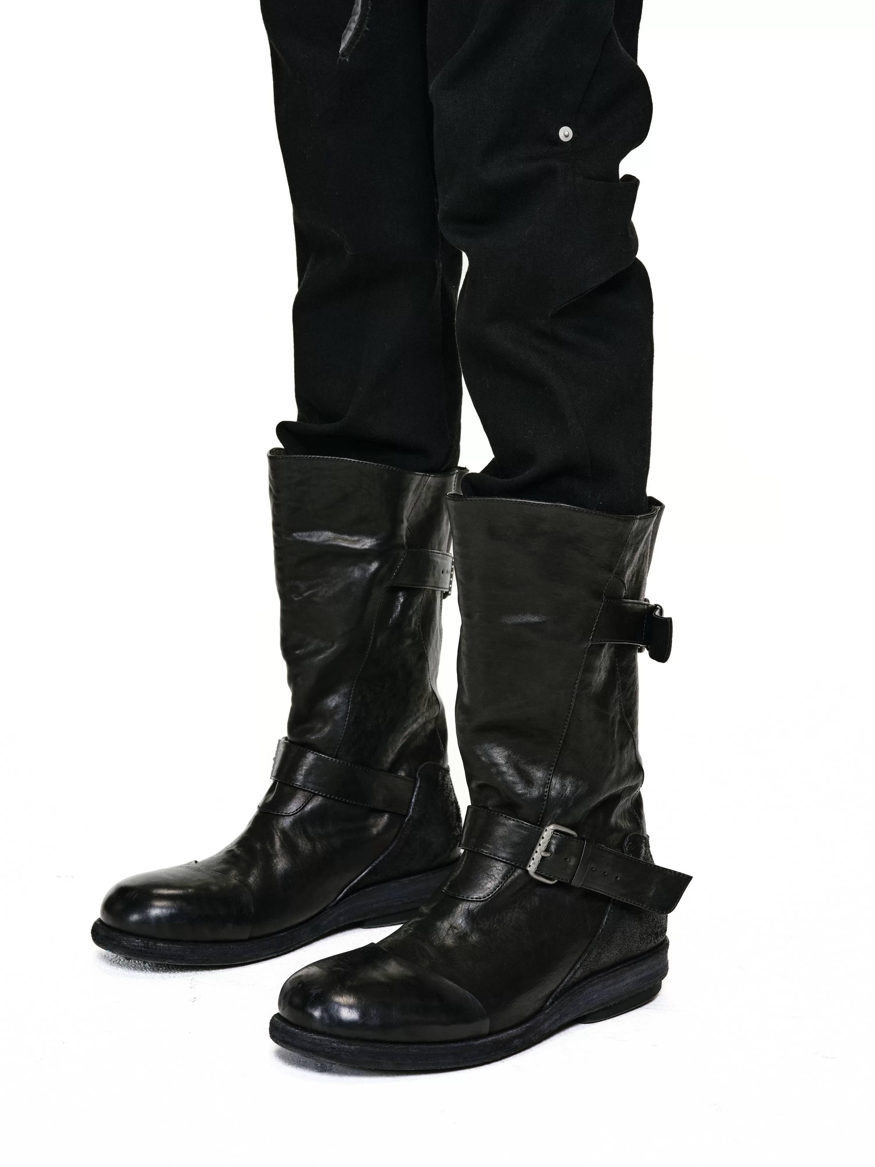 Dual Cap Toe Back Loop Engineer Boots