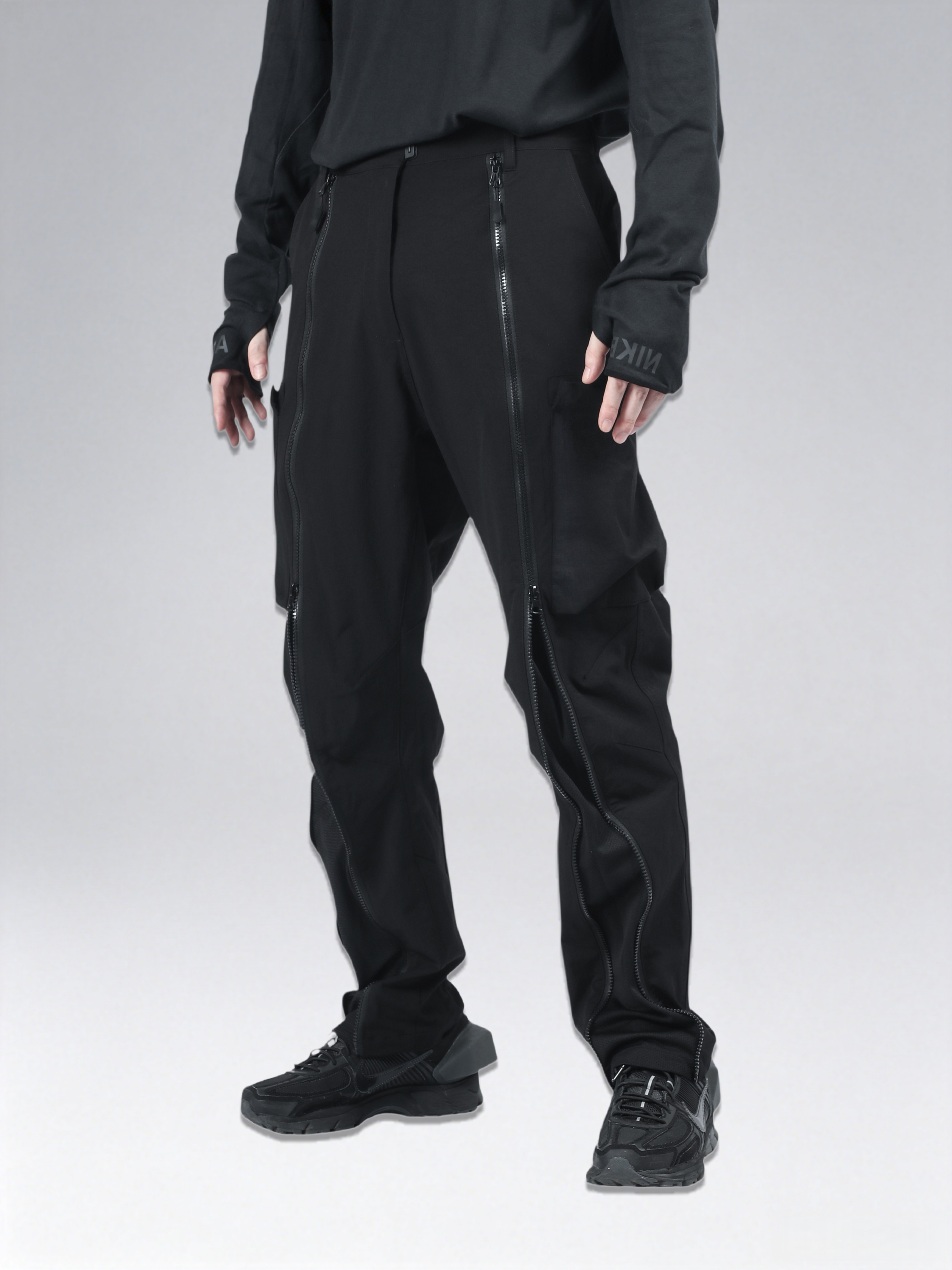 Double Zipper Transformable Pants