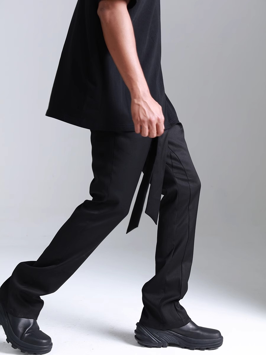 RVANGUARD 21SS STRUCTURED CUT FLARED PANTS