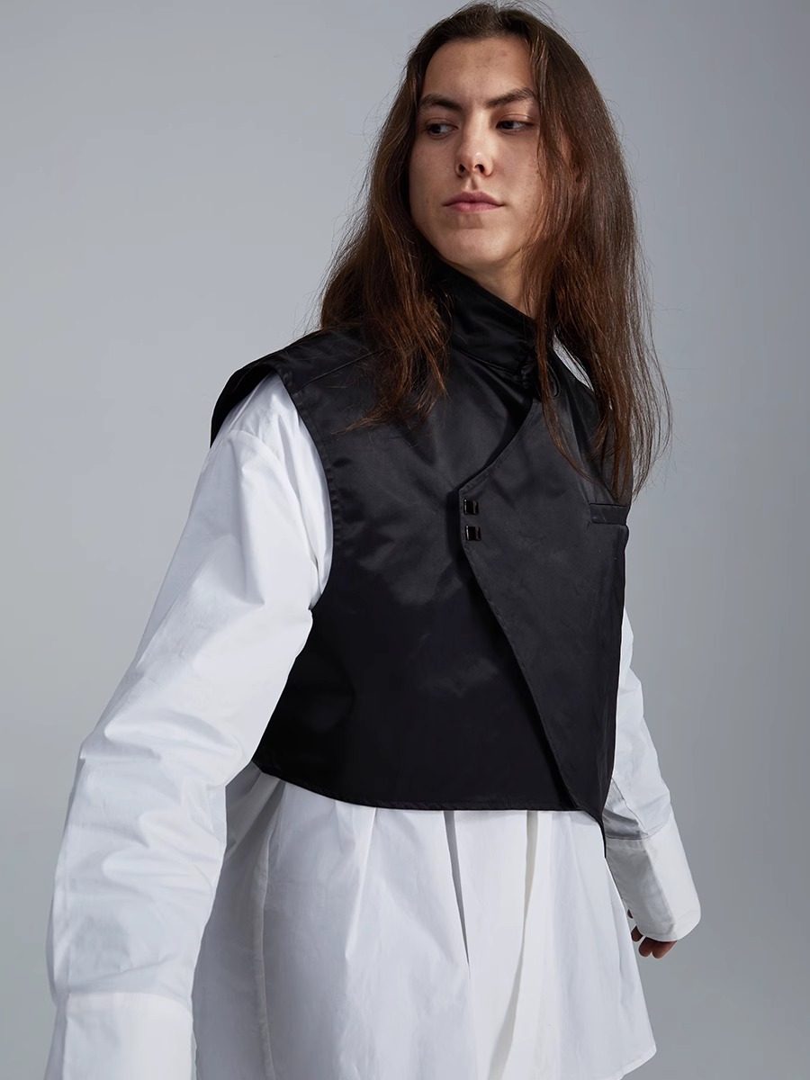 RVANGUARD 21AW ASYMMETRICAL CUT VEST