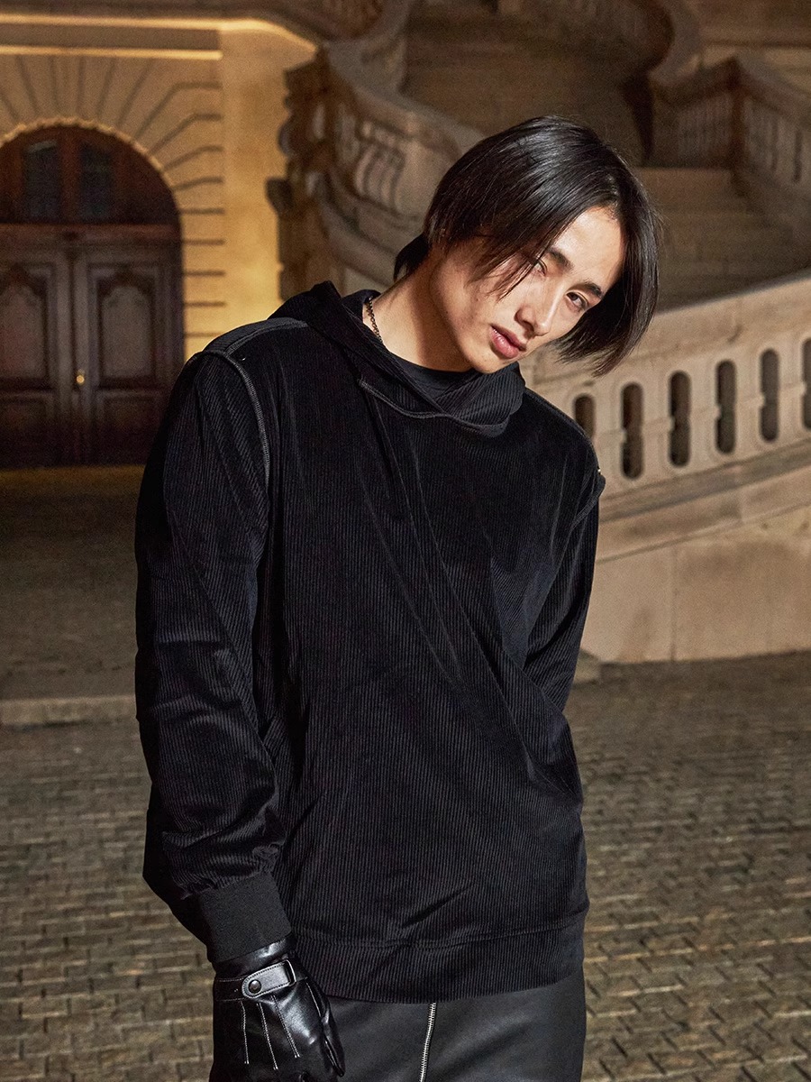 RVANGUARD 22AW CORDUROY HOODIE