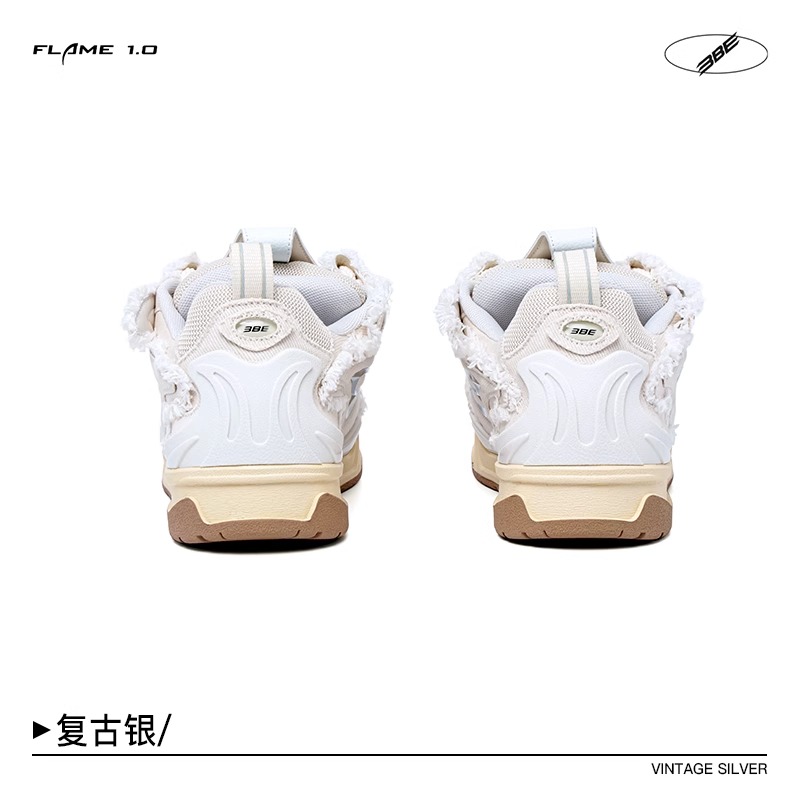BLINDNOPLAN FLAME 1.0 Vintage Silver Sneakers
