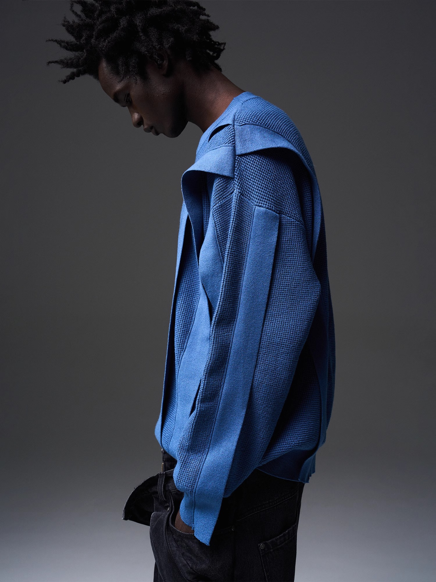 BLINDNOPLAN 24SS Multiple Aviator Sweater