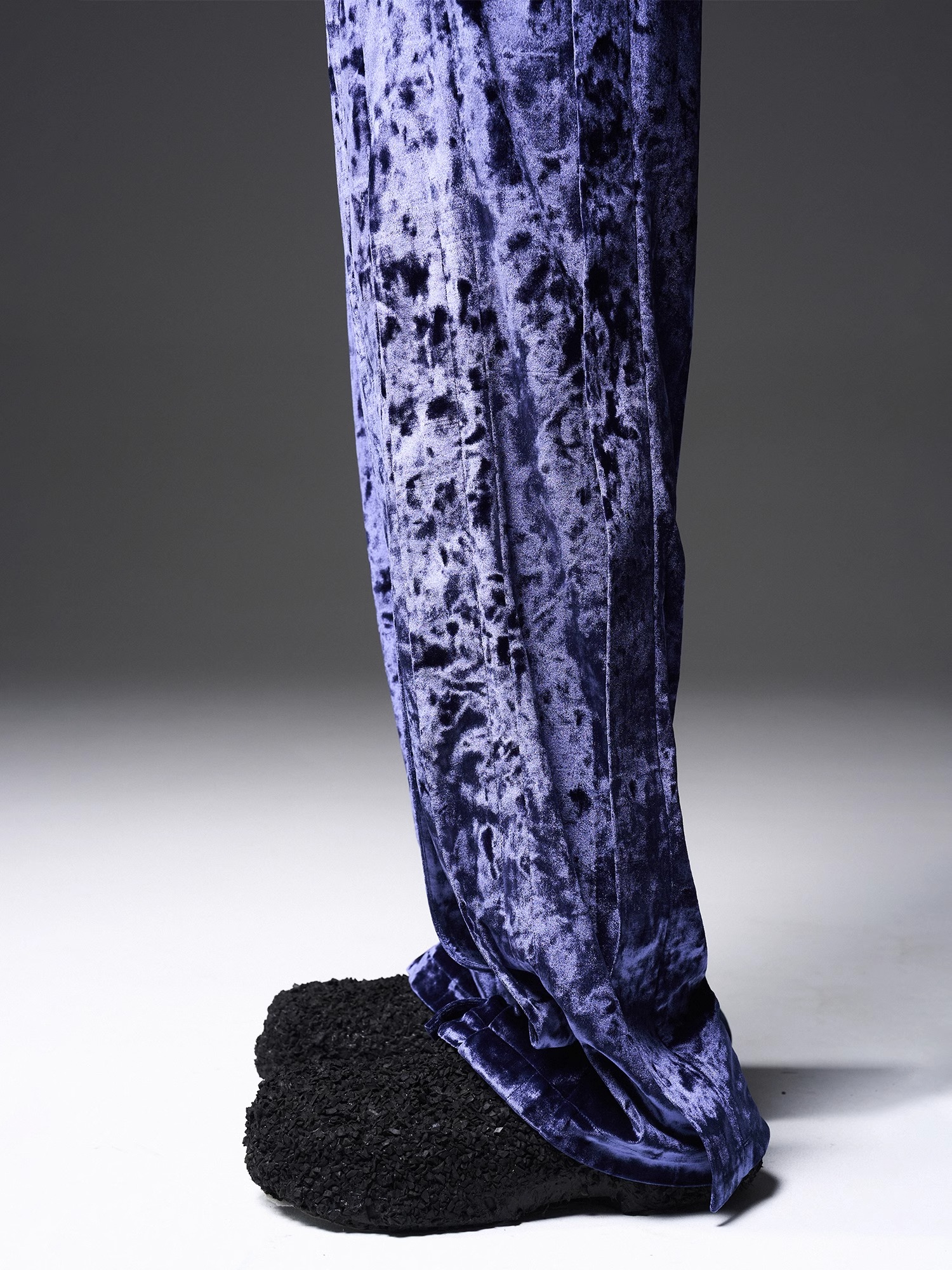 BLINDNOPLAN 24SS Aviator Velvet Trousers