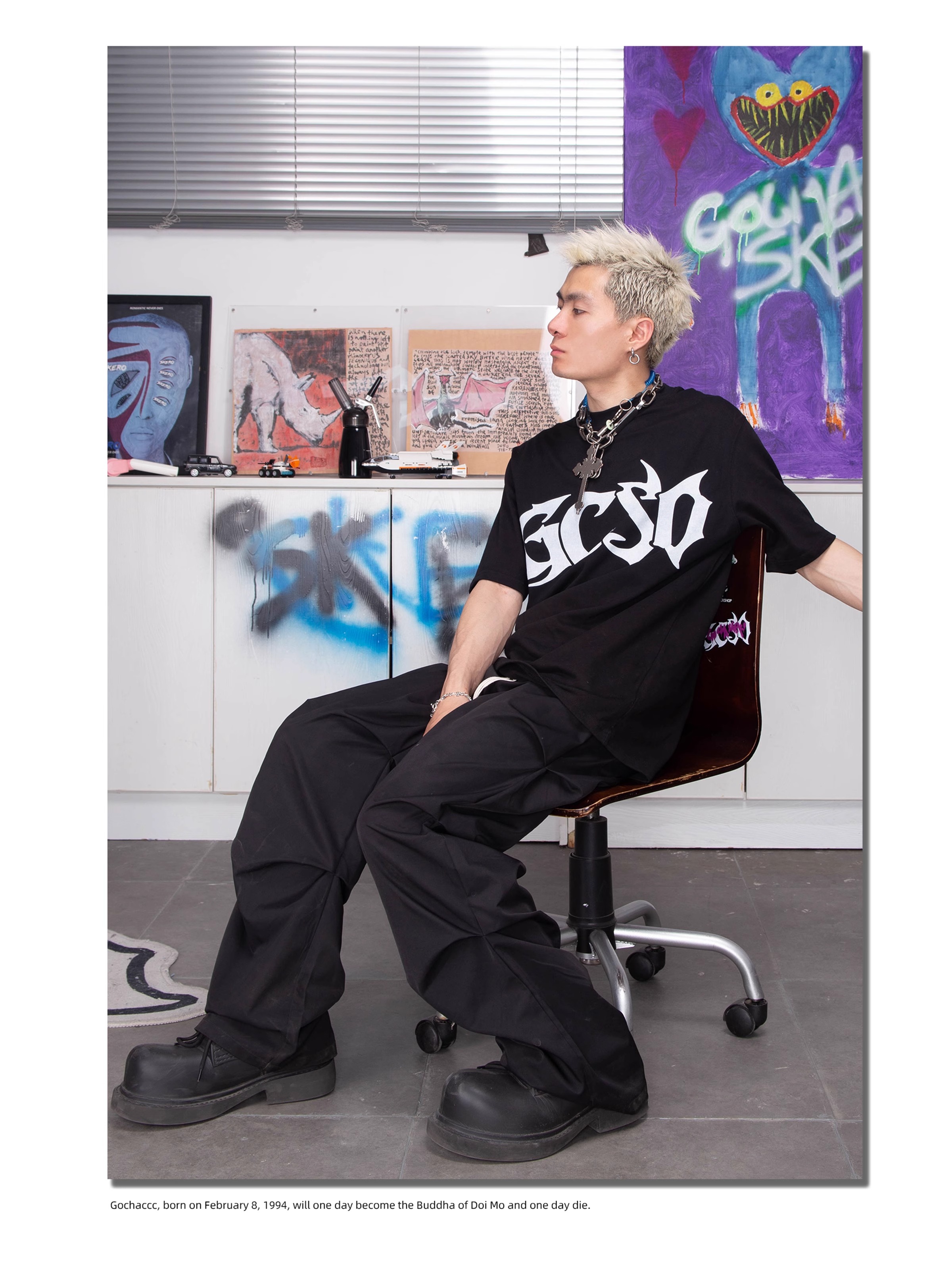 GOCHASKERO 3.0 Version Logo T-shirt