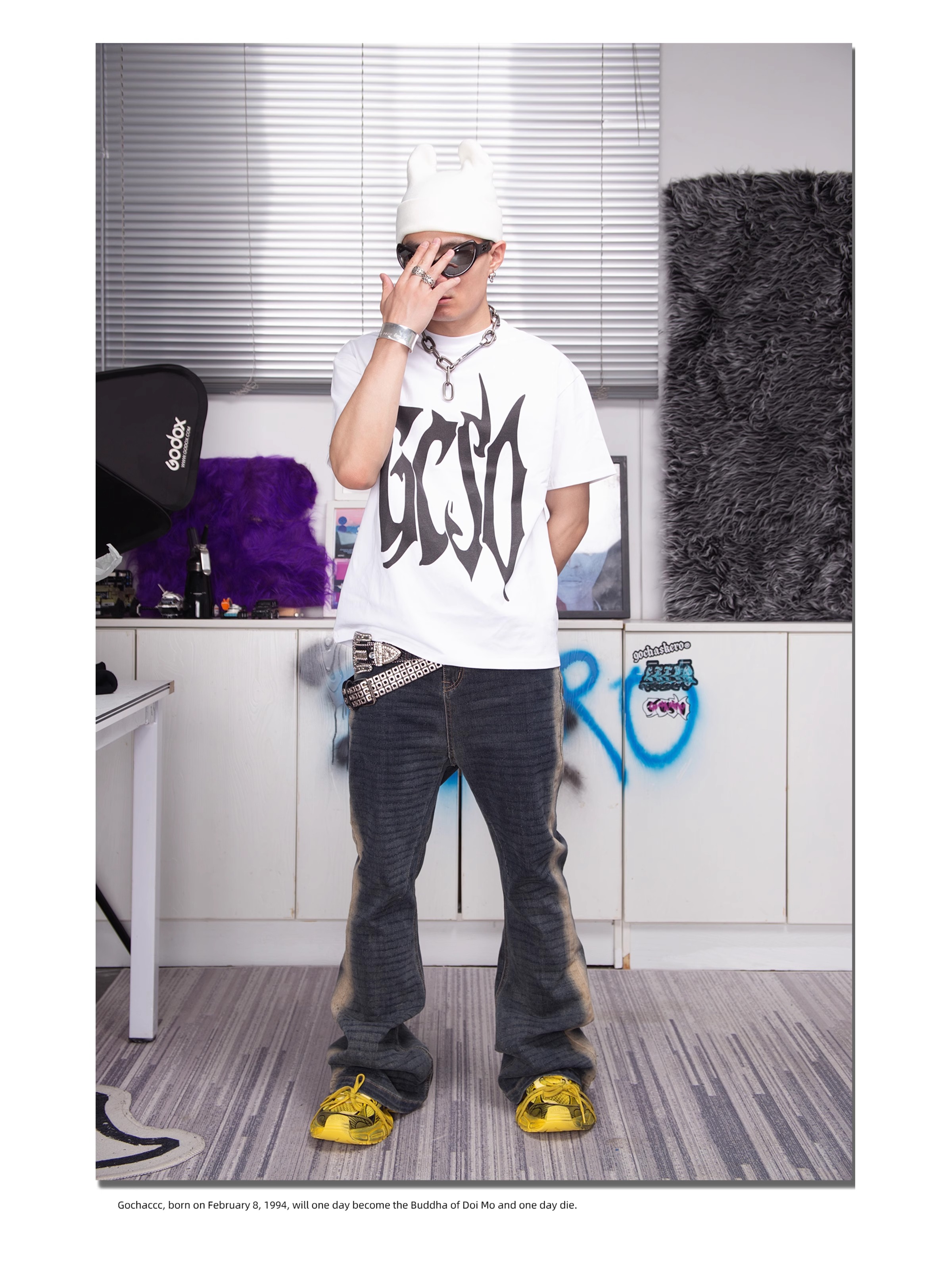 GOCHASKERO Rage Logo T-shirt