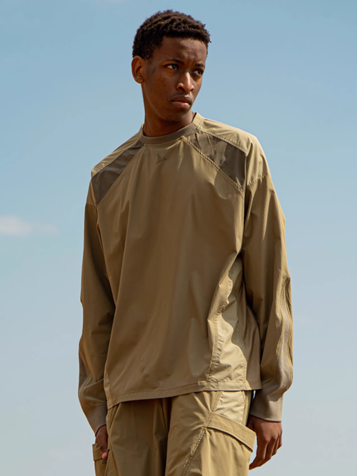 HALCYON 23SS Structured Panelled Long Sleeve Jersey
