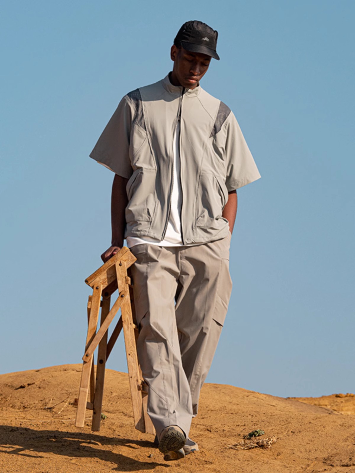 HALCYON 23SS Multiple Pocket Zipper Pants