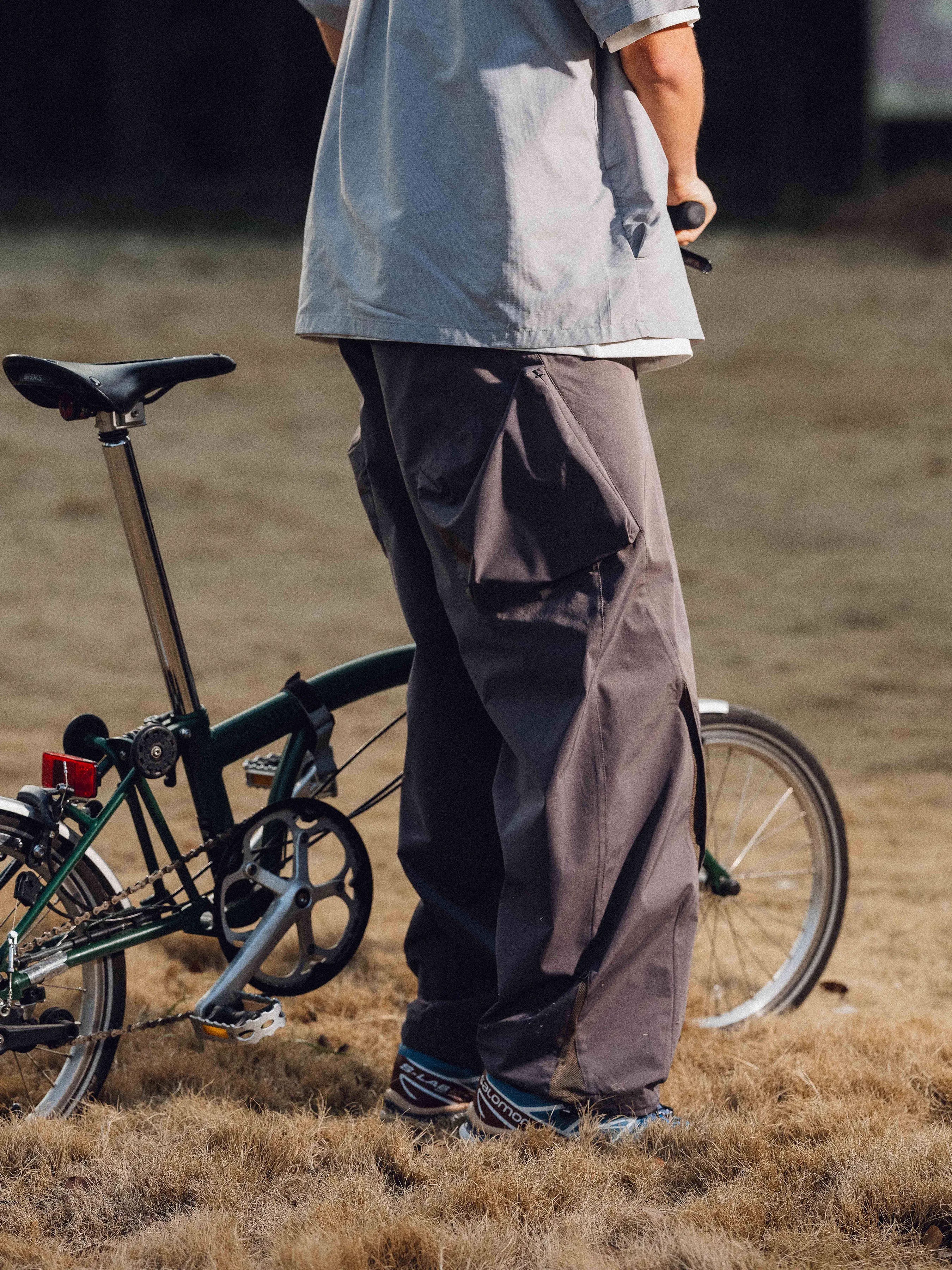 HALCYON 24SS SOLOTEX Bio-Based S Stitched Ribbed Abrasion-Resistant Waterproof Structure Pants