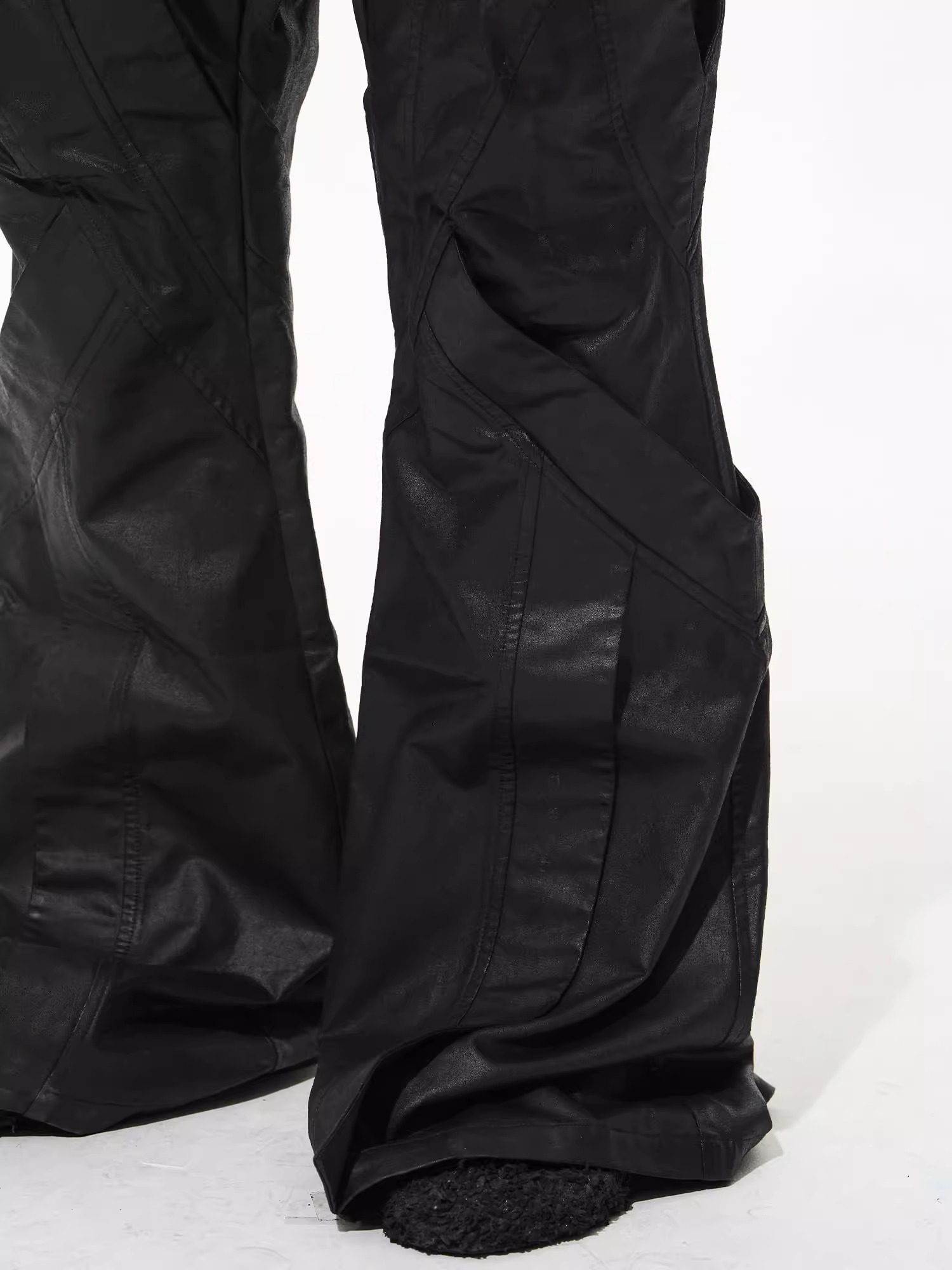 BLINDNOPLAN Faux Two-Piece External Flap Pants