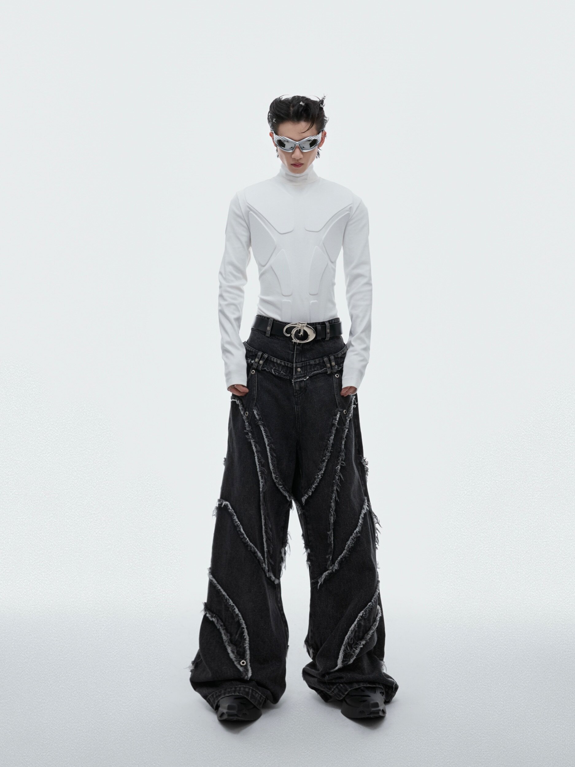 Deconstructed 3D Custom Long Sleeve