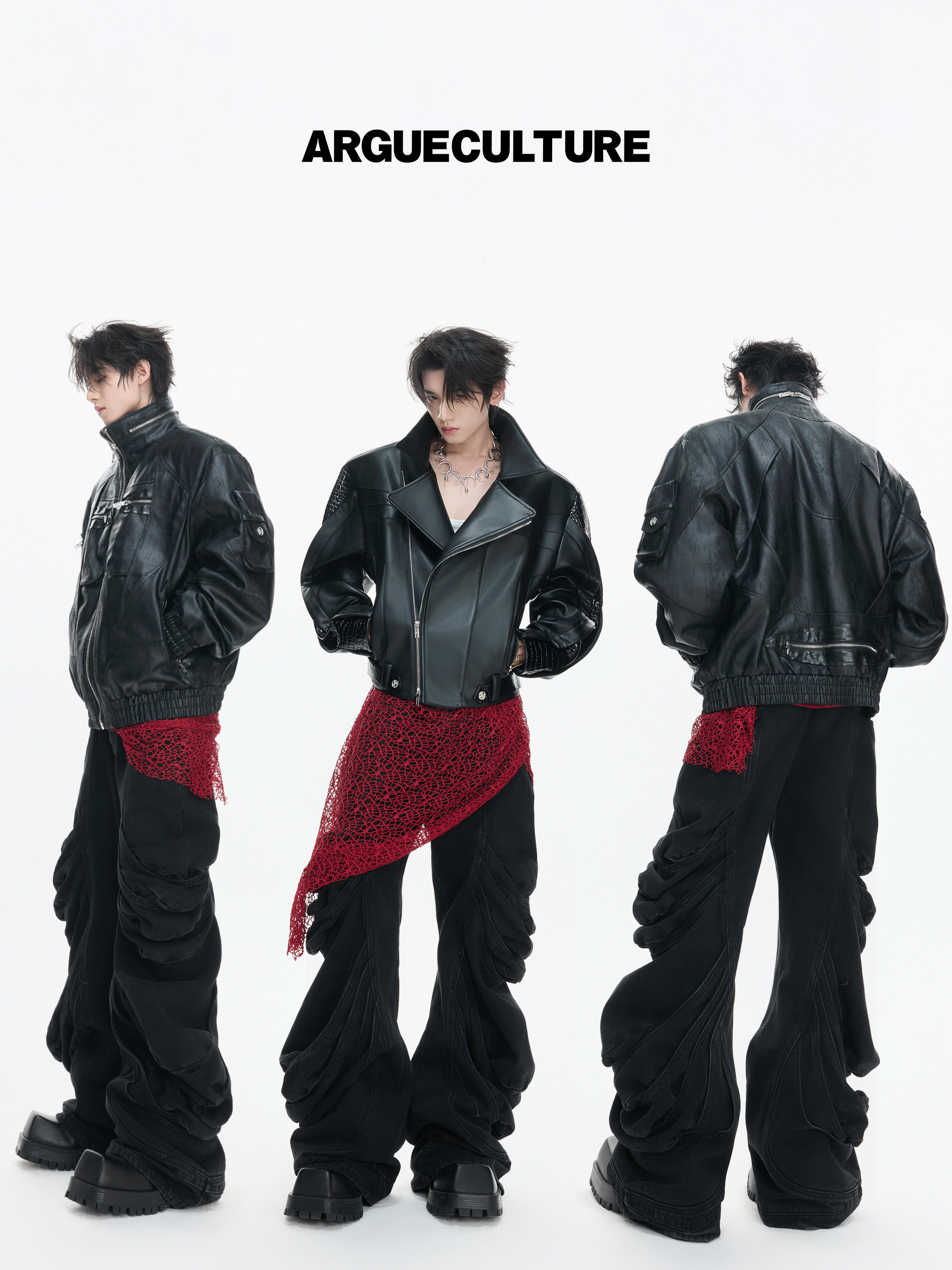 Heavyweight Deconstructed Wash Jeans