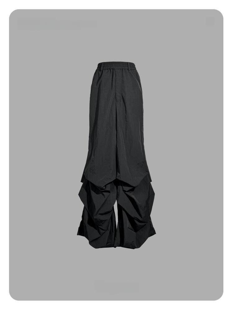Sequential Live-Pleat Pants