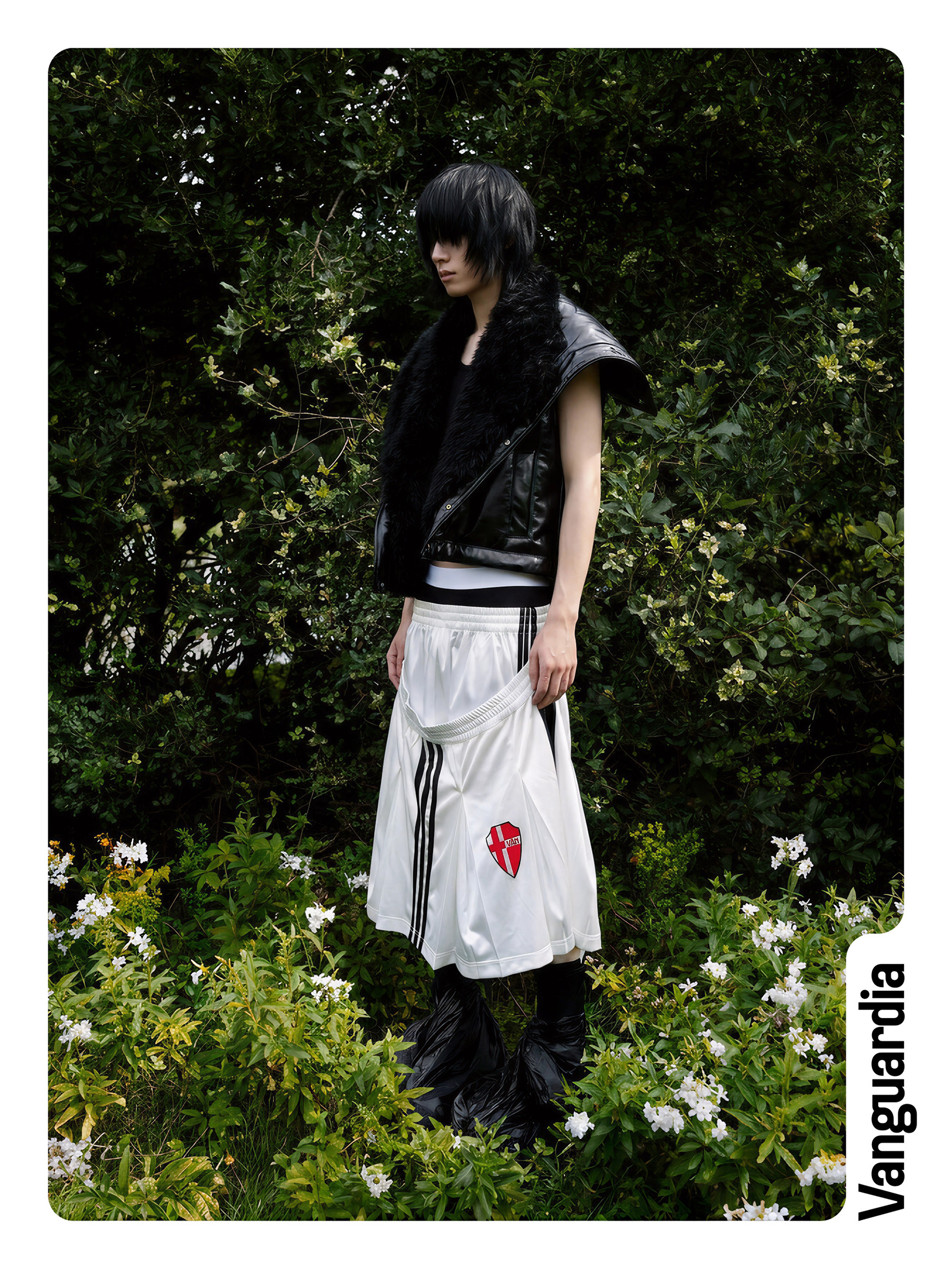 "Vector" Integrated Deconstructed Skirt-Pants