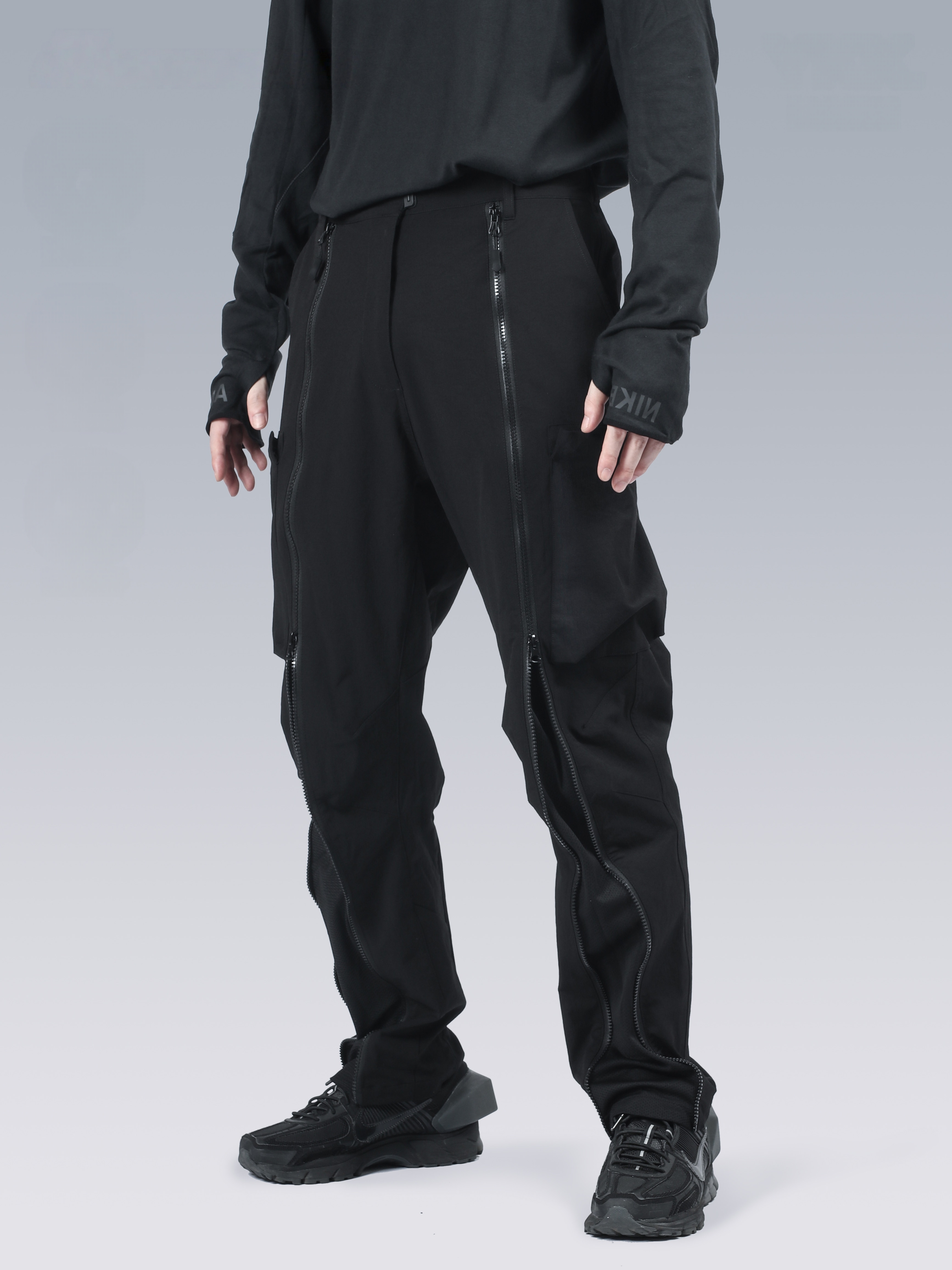 Double Zipper Transformable Pants