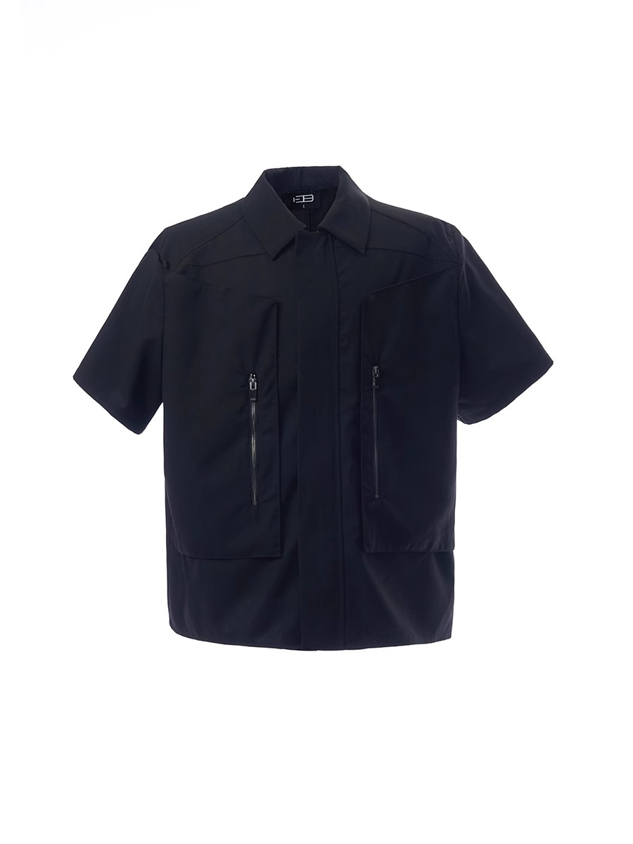 RVANGUARD 22SS STRUCTURED CUT PADDED SHOULDER SHIRT