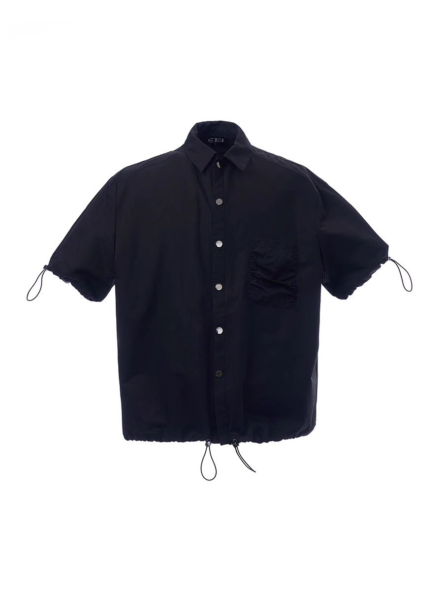 RVANGUARD 22SS DRAWSTRING ADJUSTABLE PADDED SHOULDER SHIRT