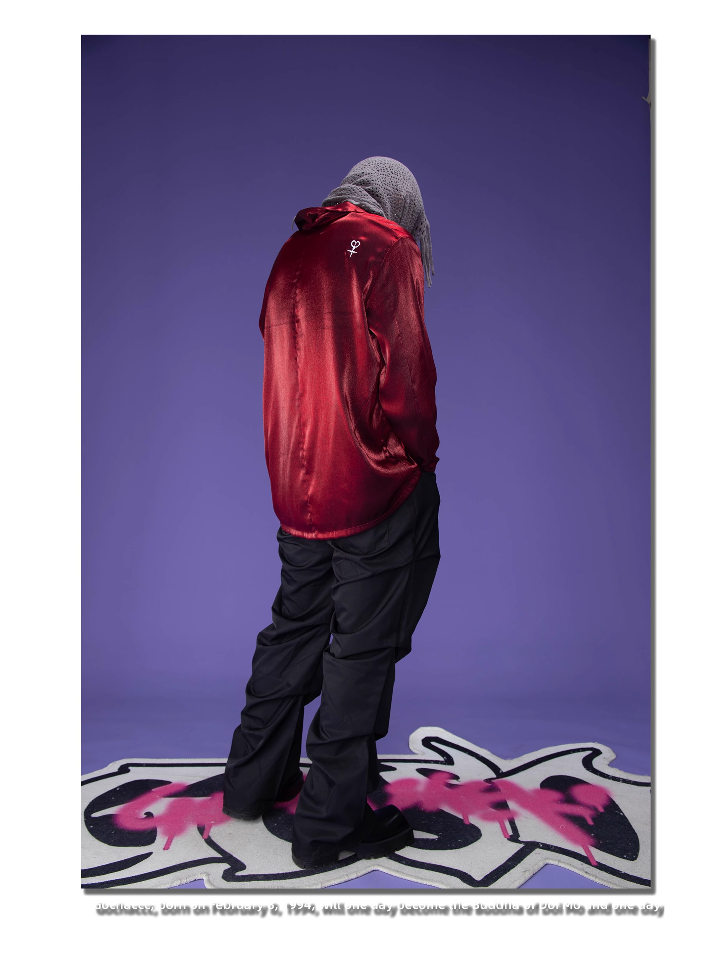 GOCHASKERO Red Silk Shirt