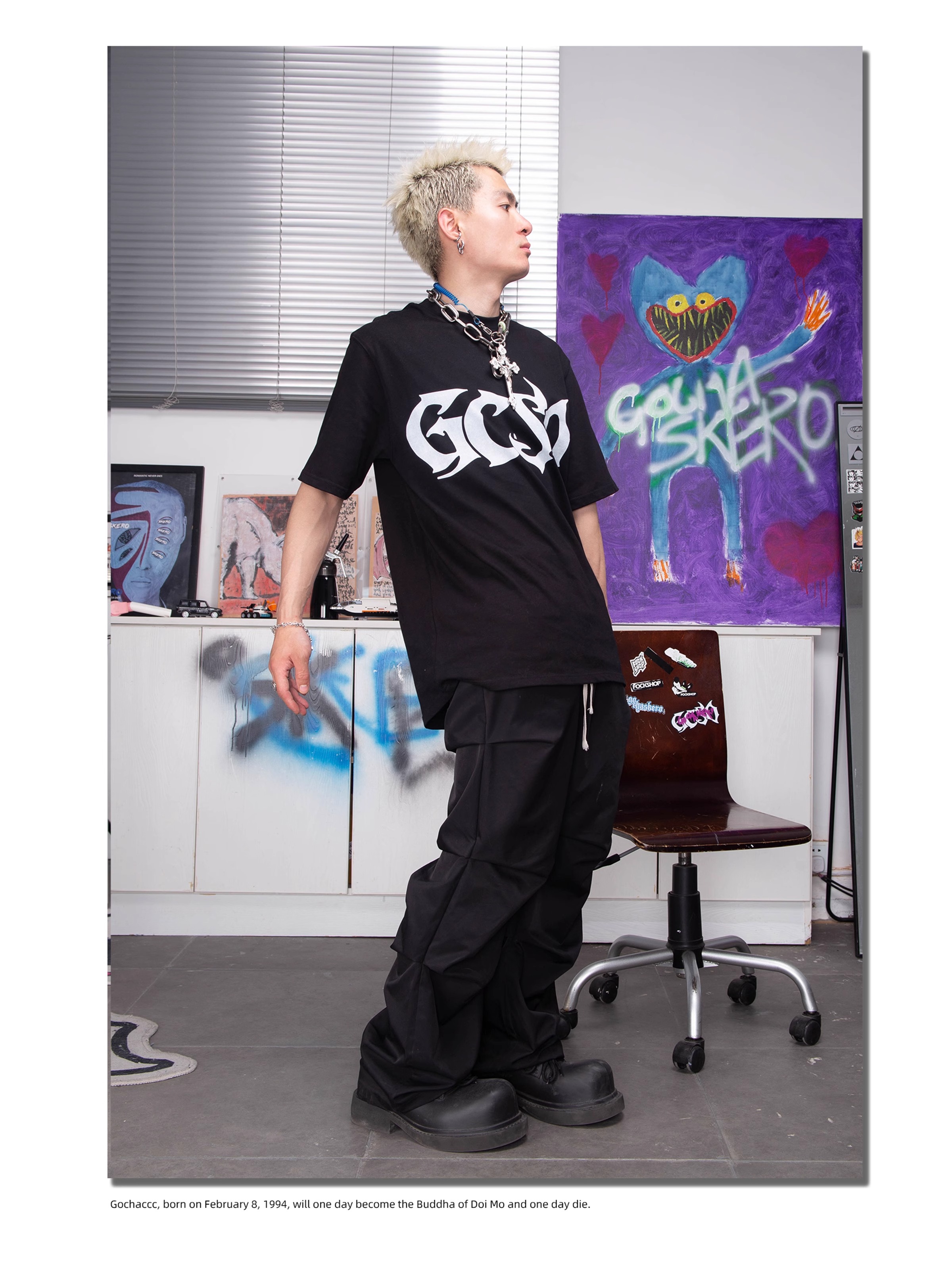 GOCHASKERO 3.0 Version Logo T-shirt