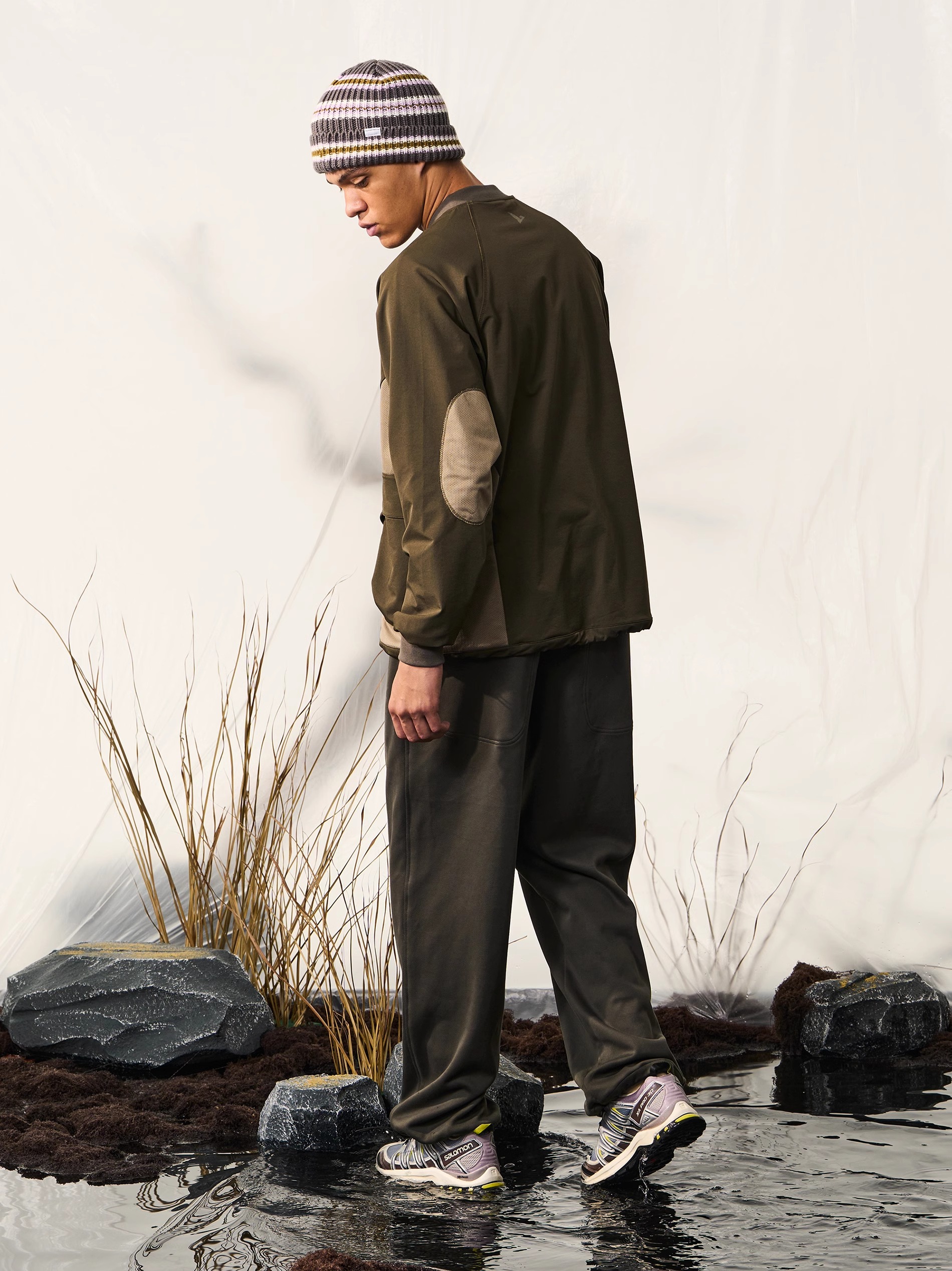 HALCYON 23AW V-neck Functional Innerwear Jersey
