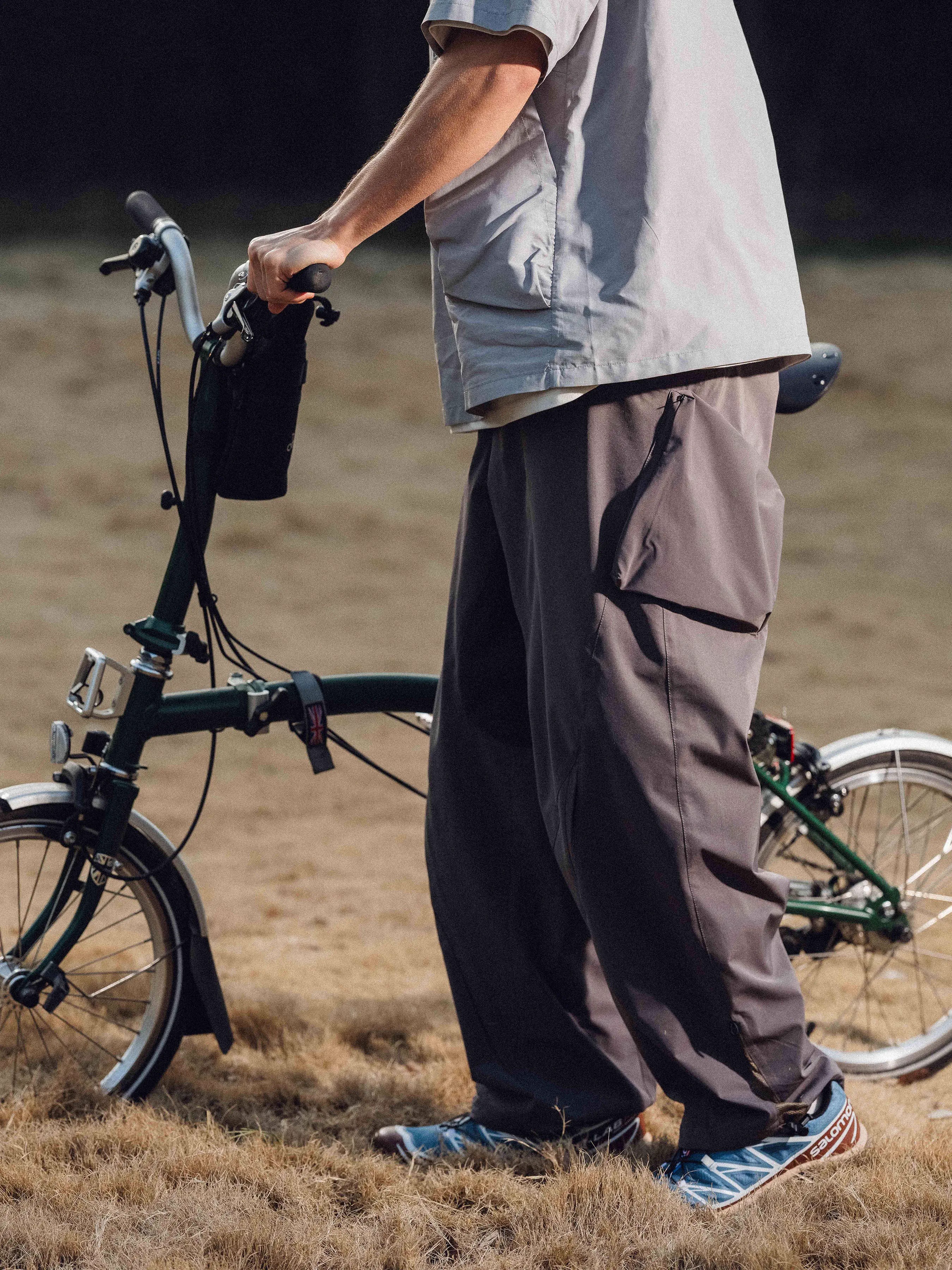 HALCYON 24SS SOLOTEX Bio-Based S Stitched Ribbed Abrasion-Resistant Waterproof Structure Pants