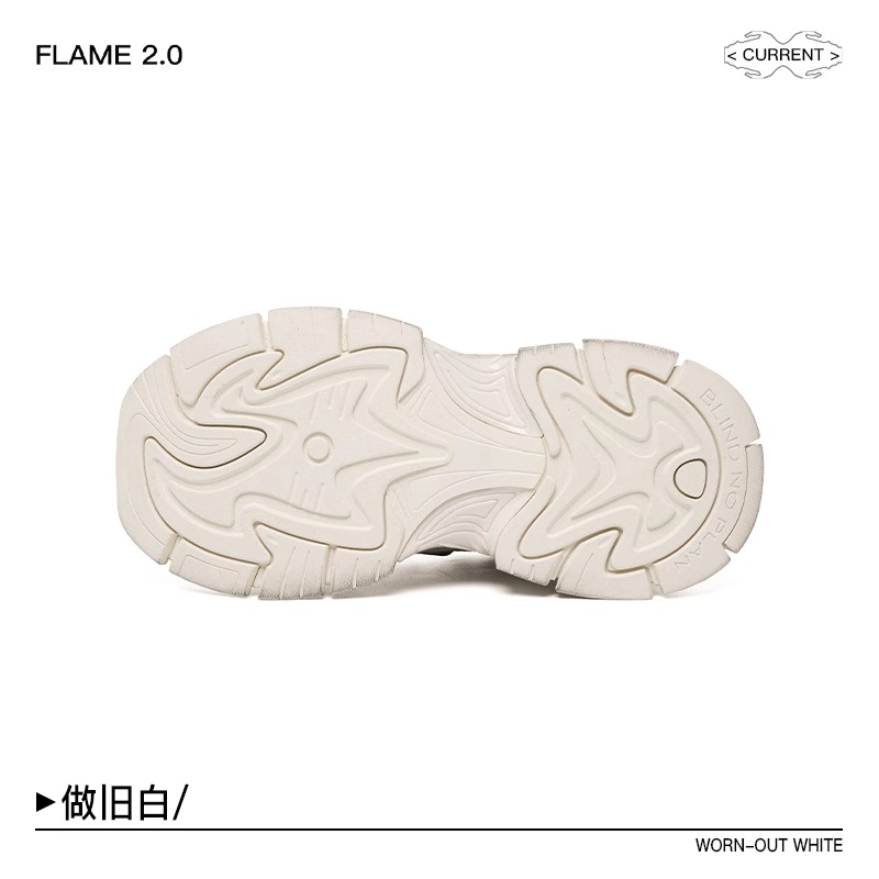 BLINDNOPLAN FLAME 2.0 Old White Sneakers
