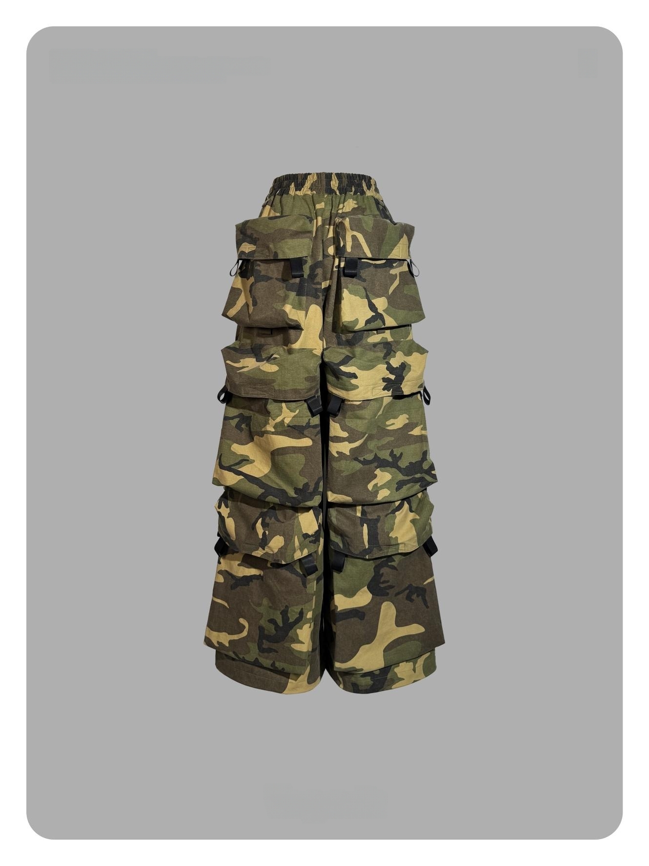 Camouflage Multi-Pocket Utility Pants