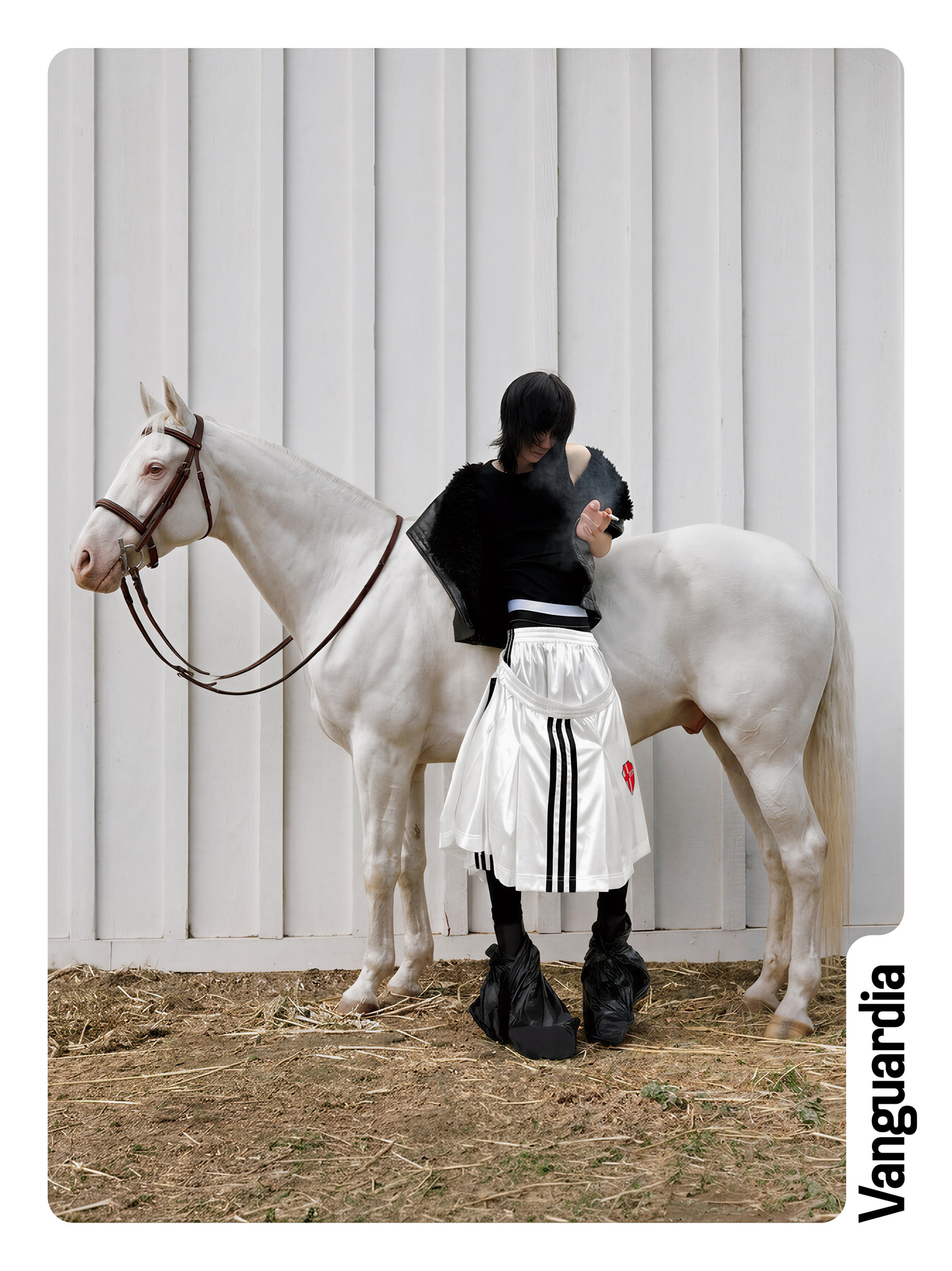 "Vector" Integrated Deconstructed Skirt-Pants