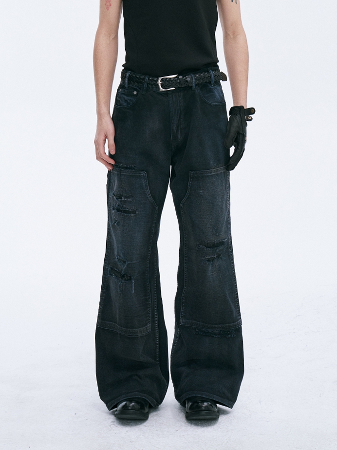 Snake Catcher Heavyweight Distressed Timber Pants