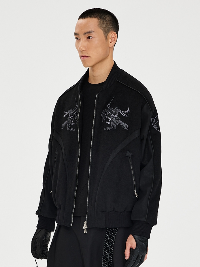 Paladin Embroidered Wool Jacket
