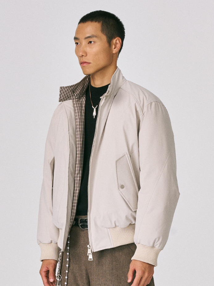 Harrington Check Quilted Jacket