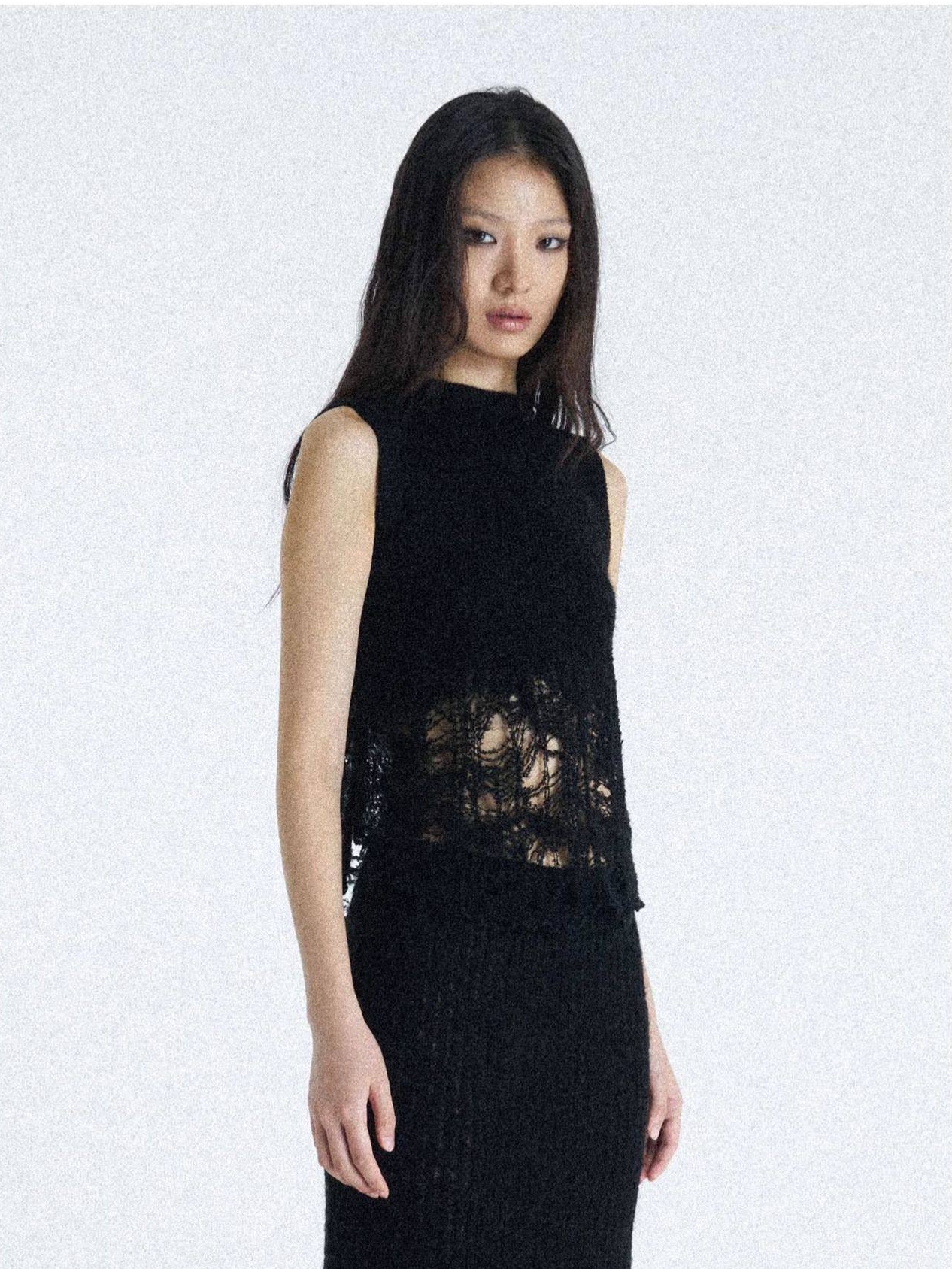 Deconstructed Knit Tank