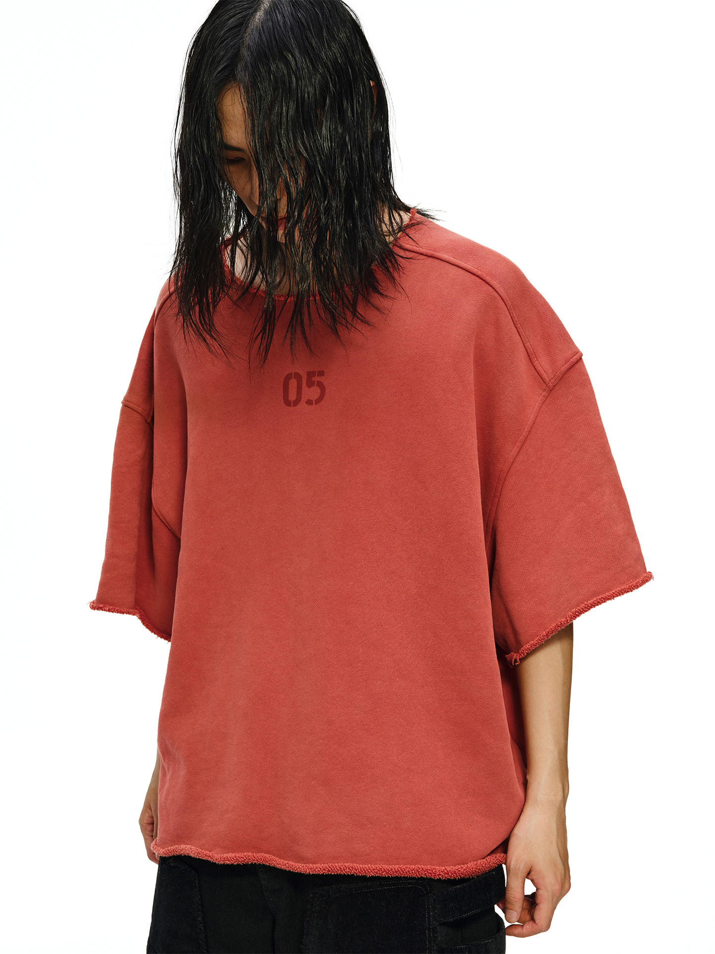 Heavyweight Fleece Boxy Short-Sleeve T-Shirt